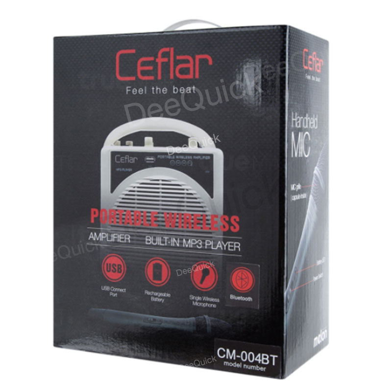 ลำโพงช่วยสอน Bluetooth Ceflar CM-004