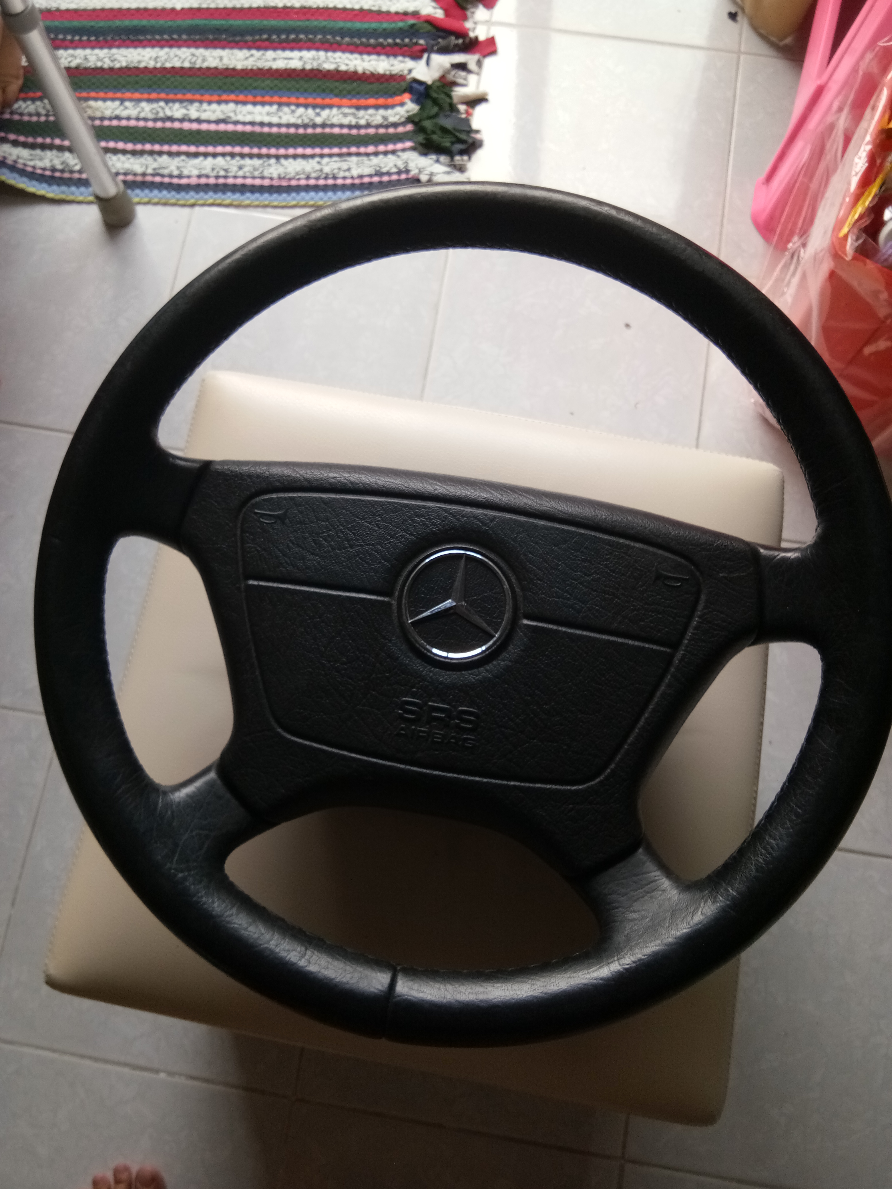 พวงมาลัยพร้อมชุดคอ BENZ W202
