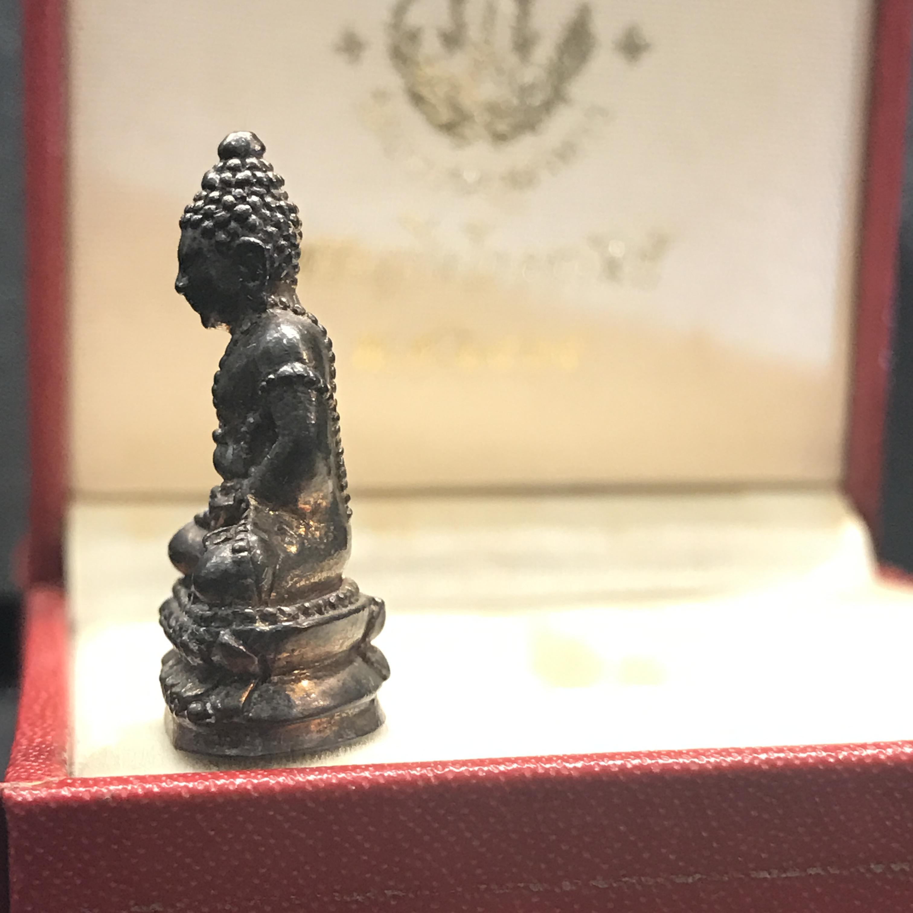 พระกริ่งโภคทรัพย์ วัดบวร ปี2535 เนื้อนวะโลหะ (สมเด็จพระญาณสังวร พระสังฆราชสกลมหาสังฆปรินายกเสด็จเททอง)