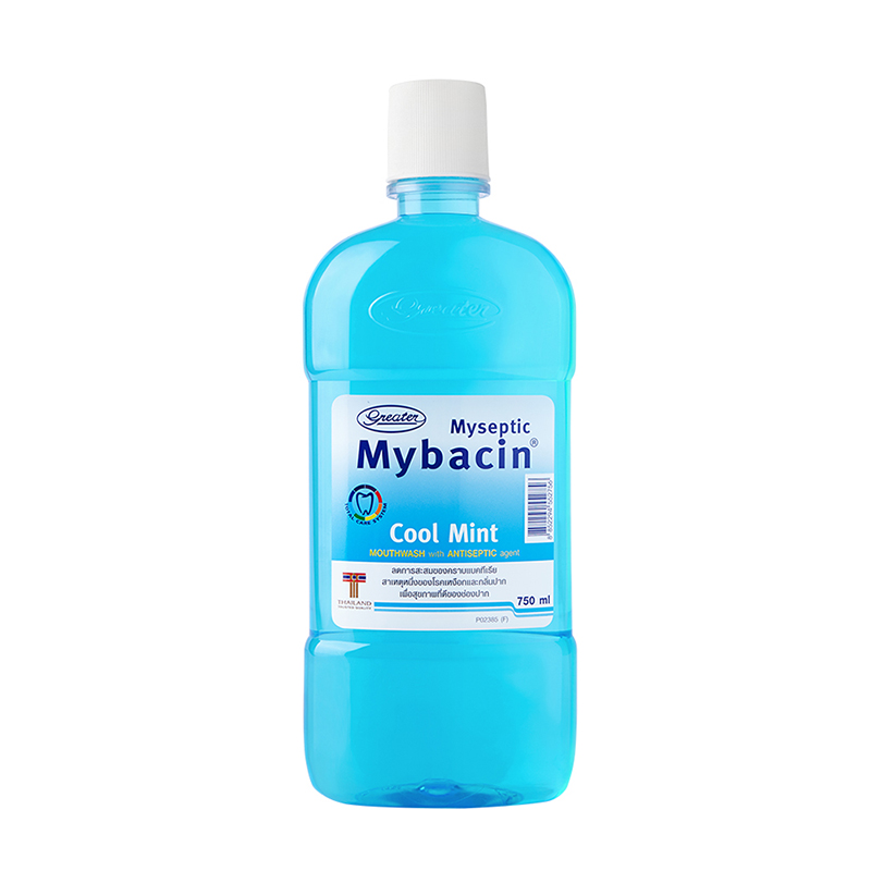 Myseptic mybacin cool mint 750 ml.