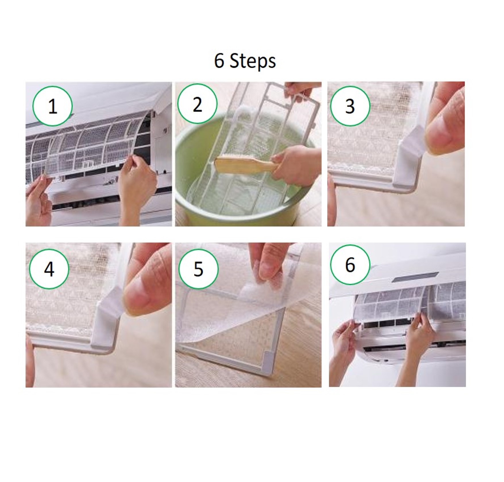 แผ่นกรองฝุ่นละอองแอร์ พร้อมส่งเครื่องปรับอากาศ กันฝุ่น PM 2.5