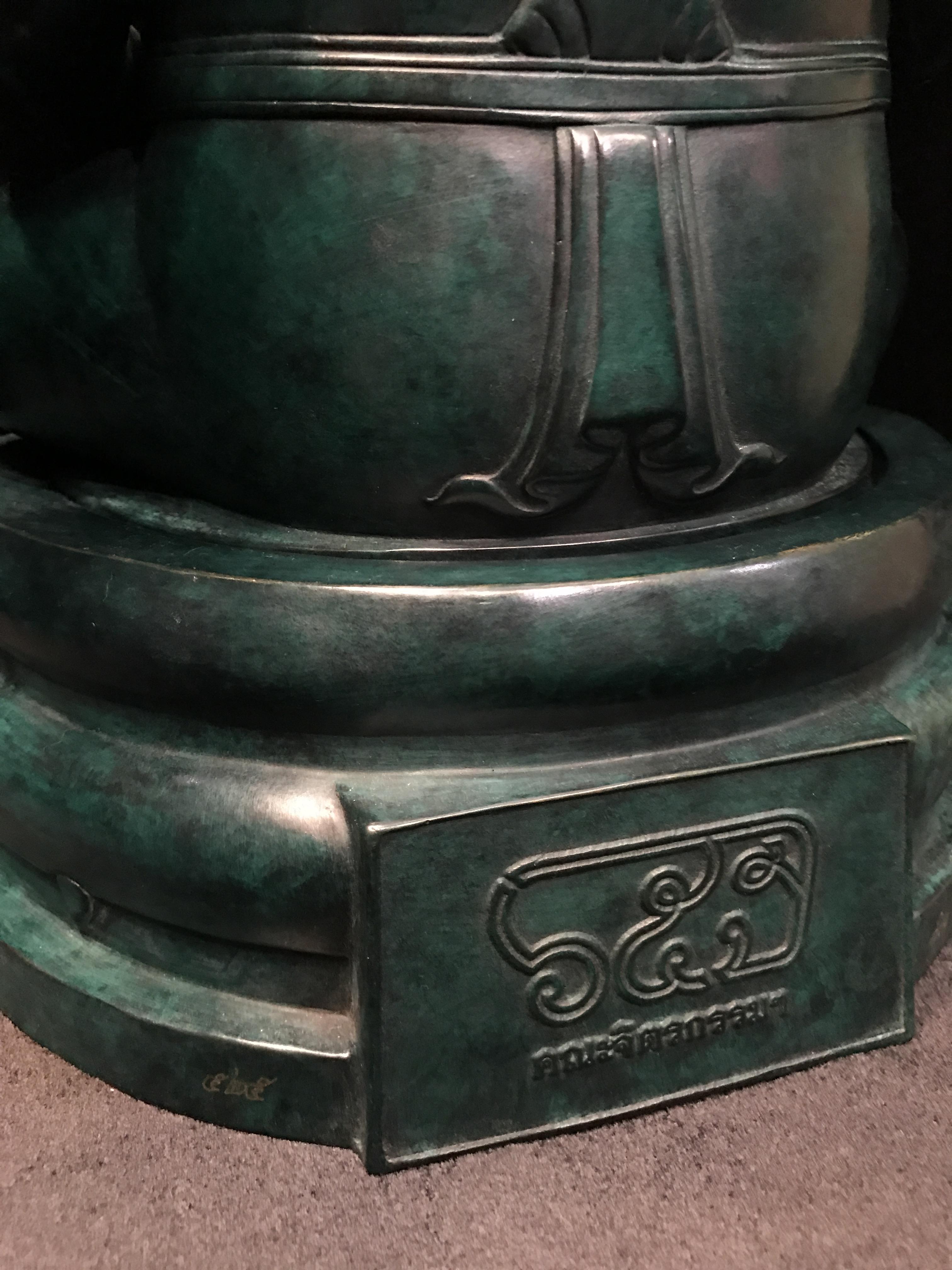 พระพิฆเนศวร์ 65 ปี คณะจิตรกรรม มหาวิทยาลัยศิลปากร ปี2551 ลอยองค์เนื้อสำริดขนาดหน้าตัก 9 นิ้ว