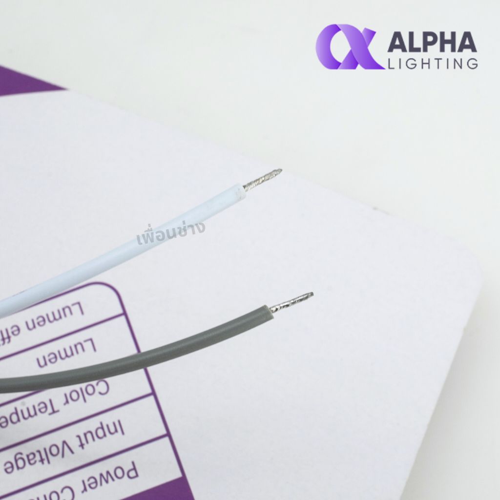 ALPHA แผ่นชิพ LED โคมไฟเพดาน 30W แสงขาว แผงไฟ magnet โคมซาลาเปา โคมเพดาน แมกเนต