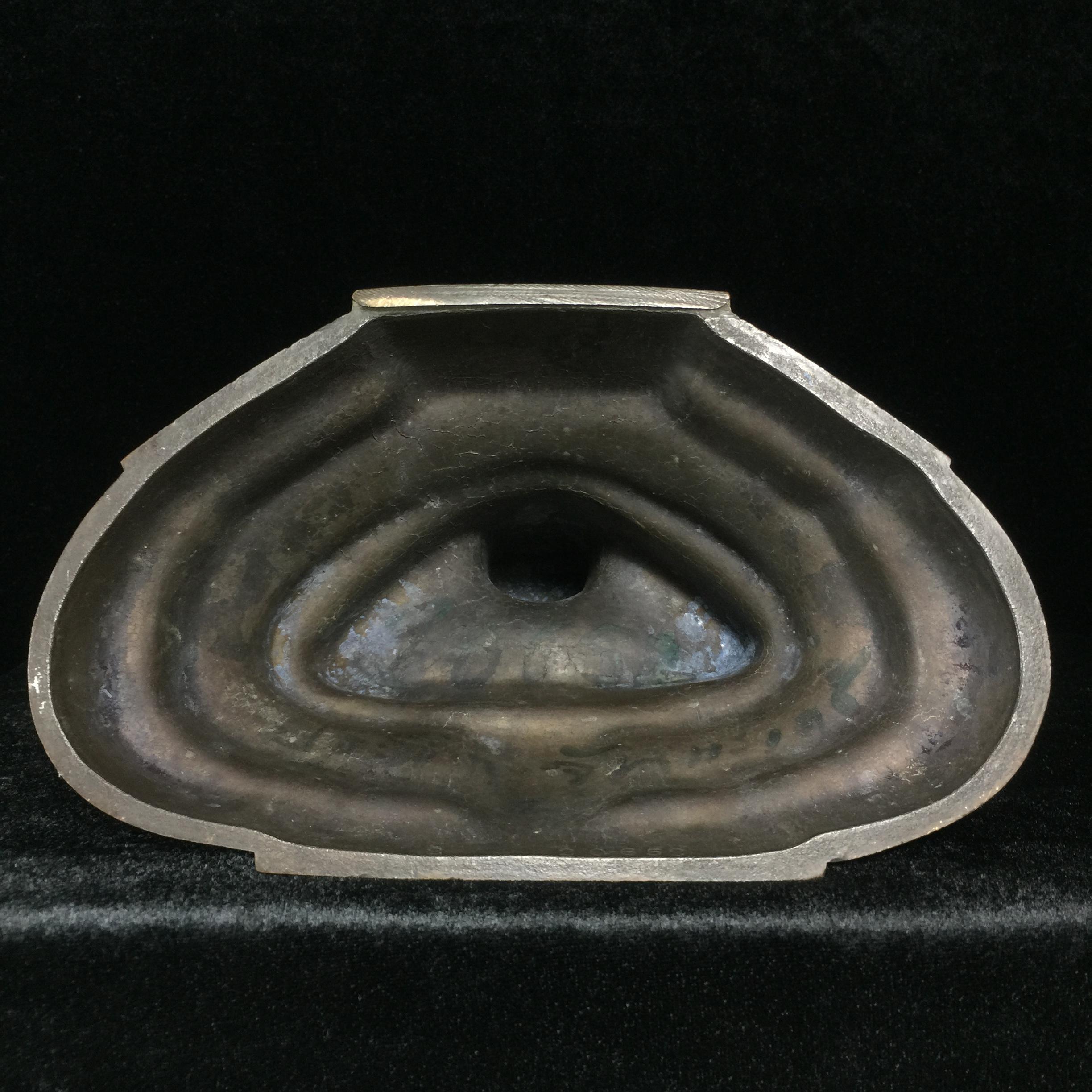 พระพุทธรูปบูชา ภปร ปี2508 วัดบวรนิเวศวิหาร บล็อกกษาปณ์(หนังไก่) หน้าตัก5นิ้ว(ที่สุดของพระบูชา ภปร วัดบวรนิเวศวิหาร)