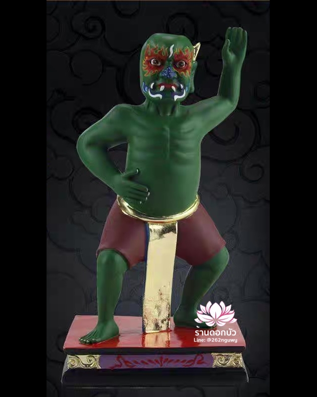 โหงวกุ้ย อู่กุ้ย อู่กุ้ยเจียงจิน หรือ ขุนพลห้าผี เทพบริวารสายนรก ขนาด 12 นิ้ว