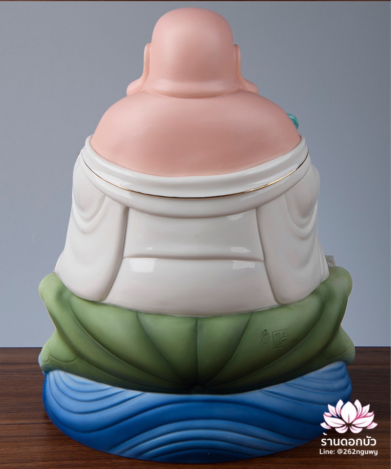 พระพุทธเจ้า (พระยูไล) พระโพธิสัตว์กวนอิม (กวนอิมผ่อสัก) พระกษิติครรภโพธิสัตว์ (ตี่จั่งอ๊วงผ่อสัก) และพระศรีอริยเมตไตรย (หมีเล่อฝอ) ขนาด 12/16/19 นิ้ว