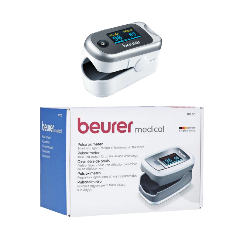 Beurer medical Pulse oximeter รุ่น PO30 เครื่องวัดออกซิเจนปลายนิ้ว