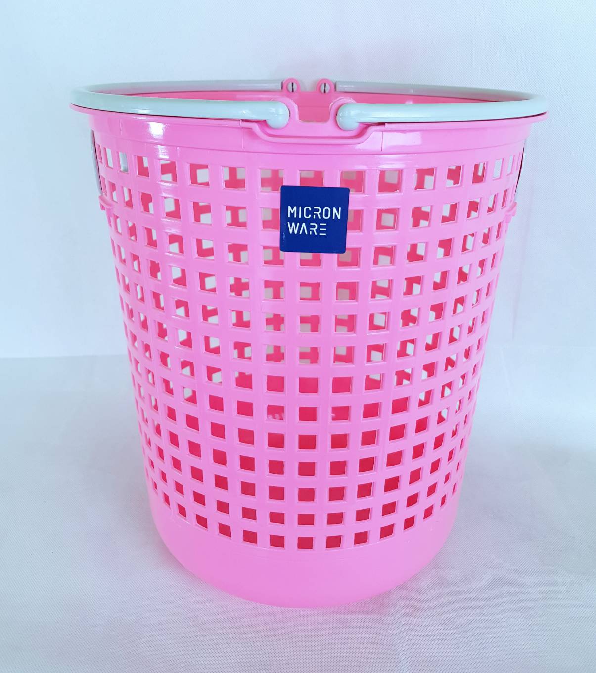 Small Evting ตะกร้าผ้า ตะกร้าทรงกลม พลาสติก No.5918 2สี อย่าลืม !! กดติดตามร้าน "รับส่วนลดเพิ่ม" ตะกร้าผ้า ตะกร้าพลาสติก ตะกร้าใส่ของ ตะกร้ากลม