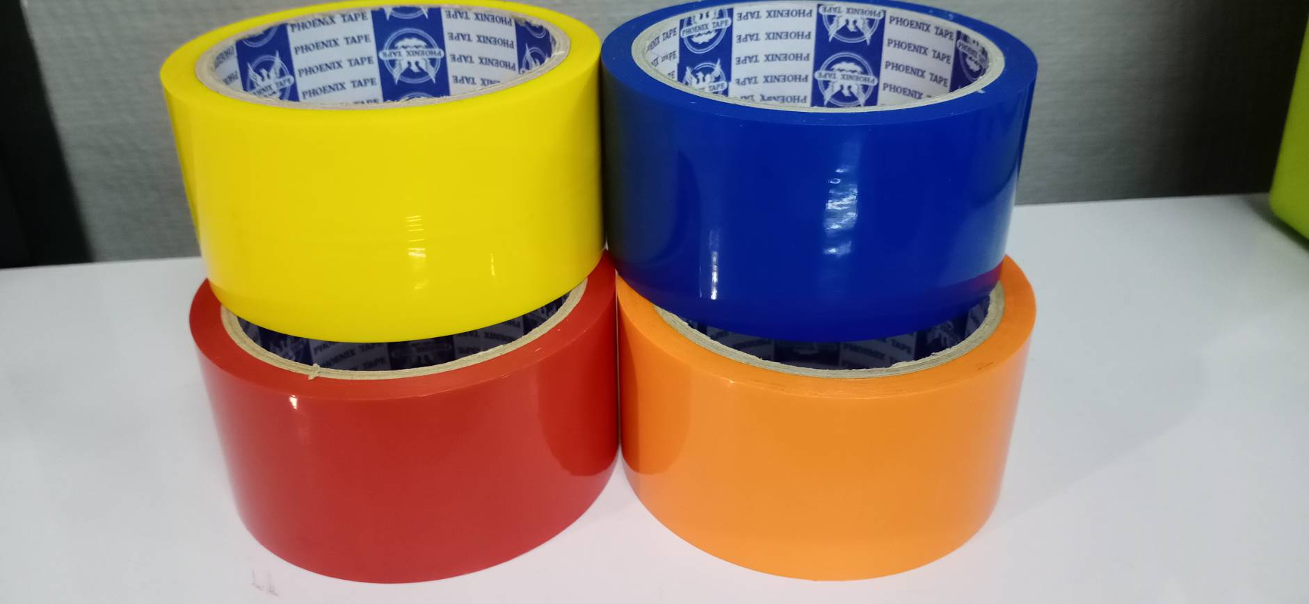 เทปสี 45หลา หน้ากว้าง 2นิ้ว ชิ้น 0 กก.