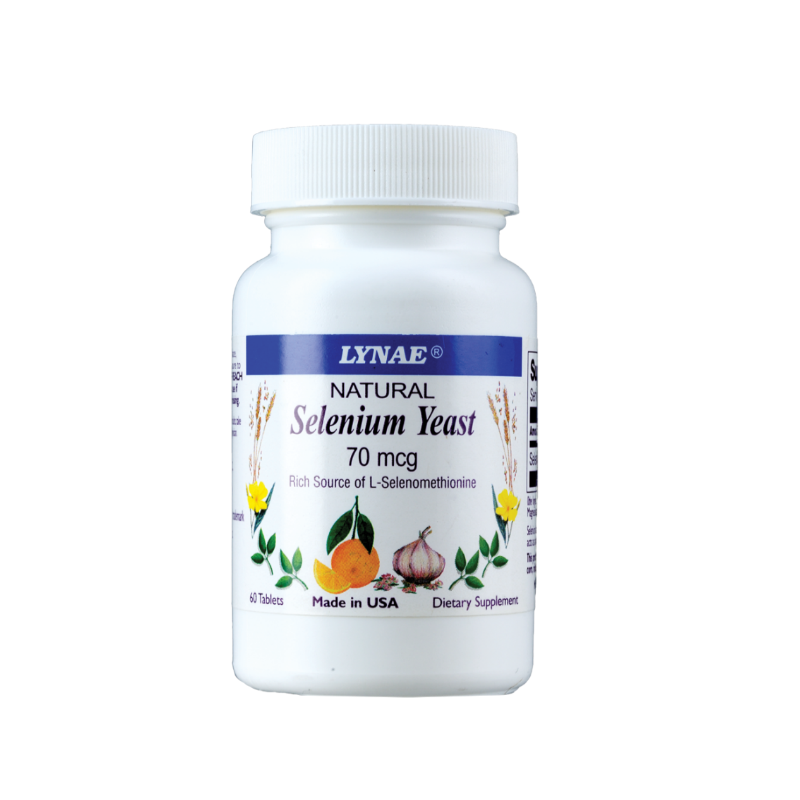 Lynae selenium yeast 70mcg 60 tablets