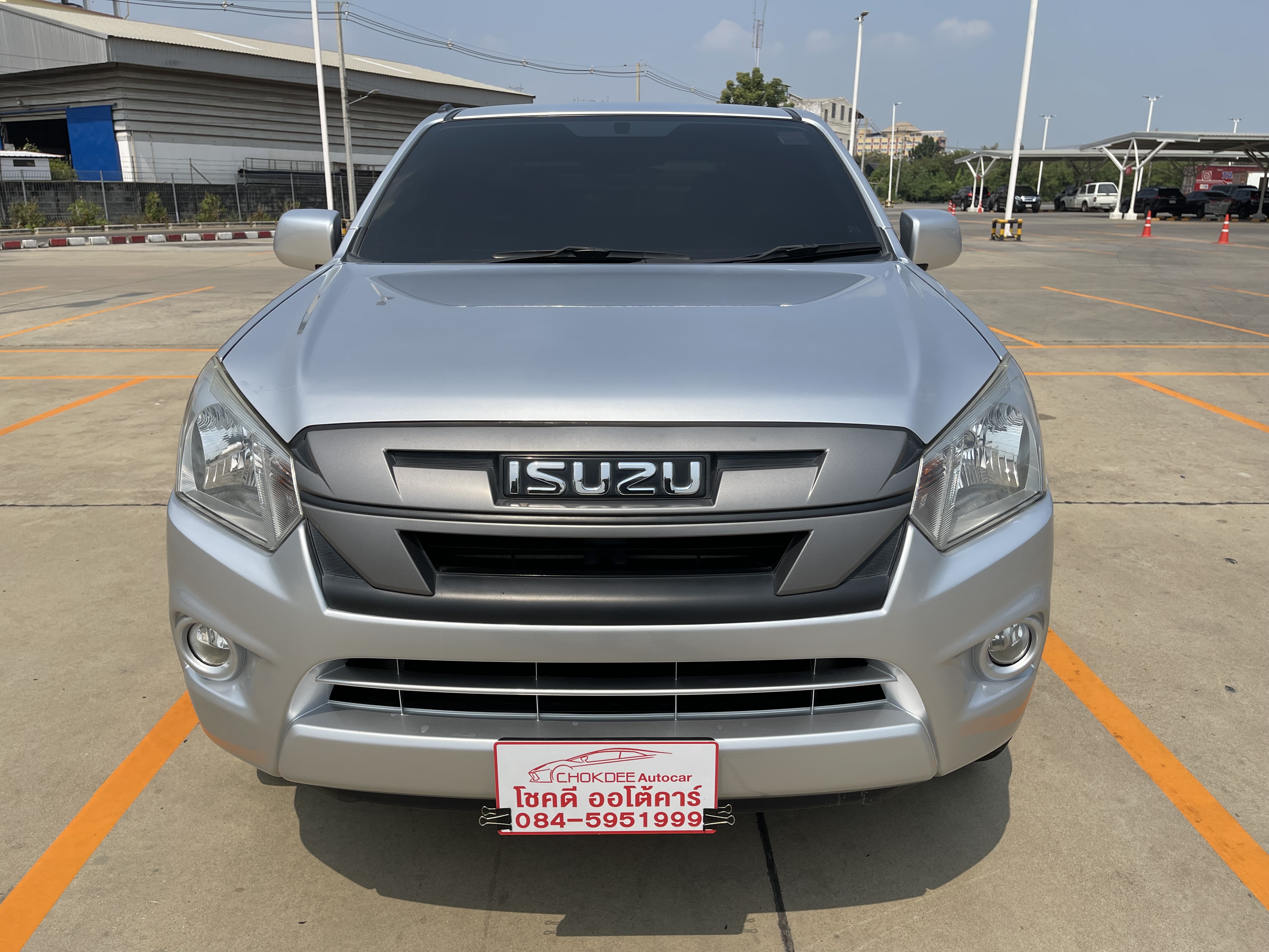 Isuzu Dmax All New 4ประตู 1.9 S Abs 2018 เงิน