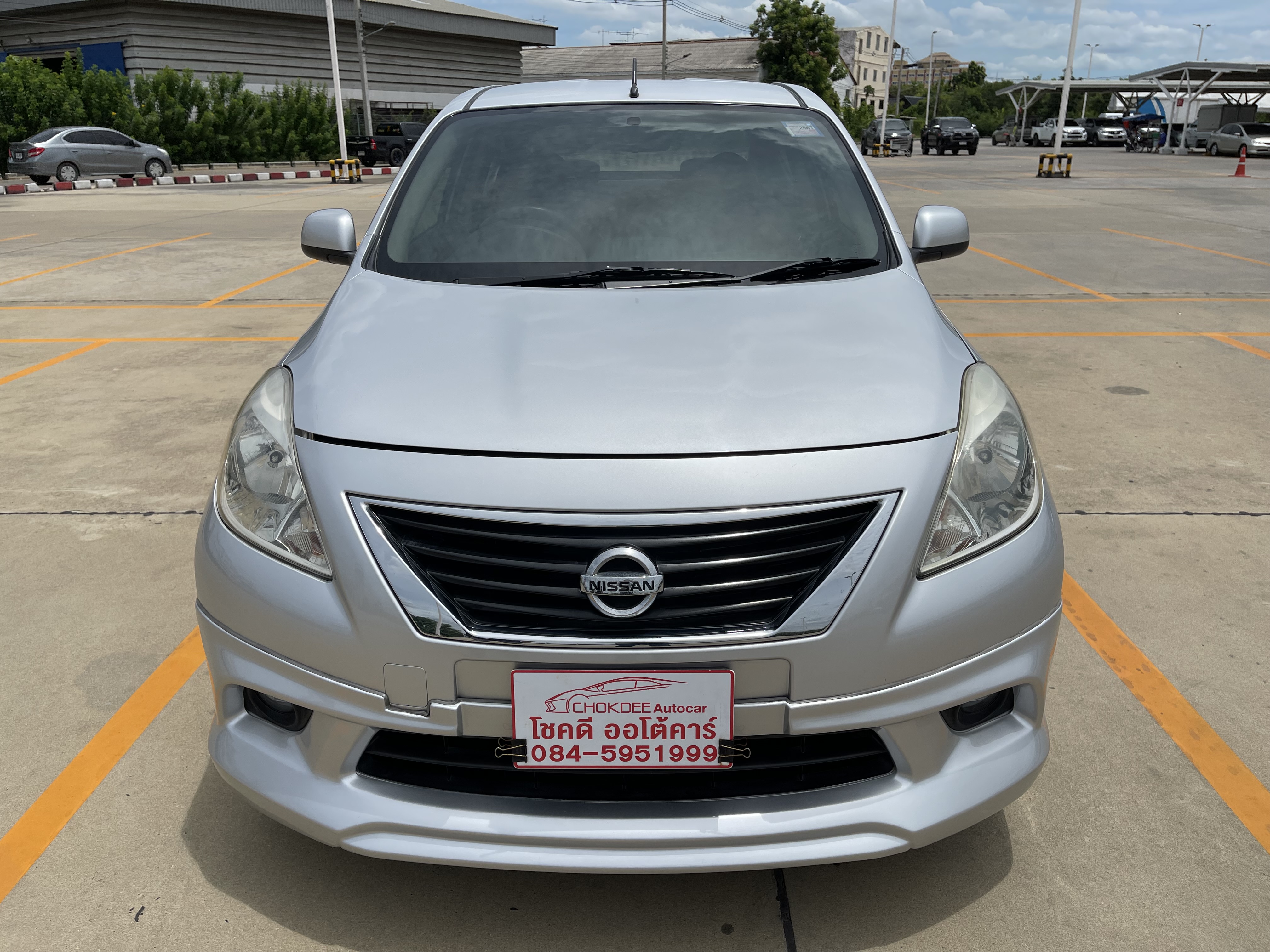 Nissan Almera 1.2 VL At 2014 เงิน
