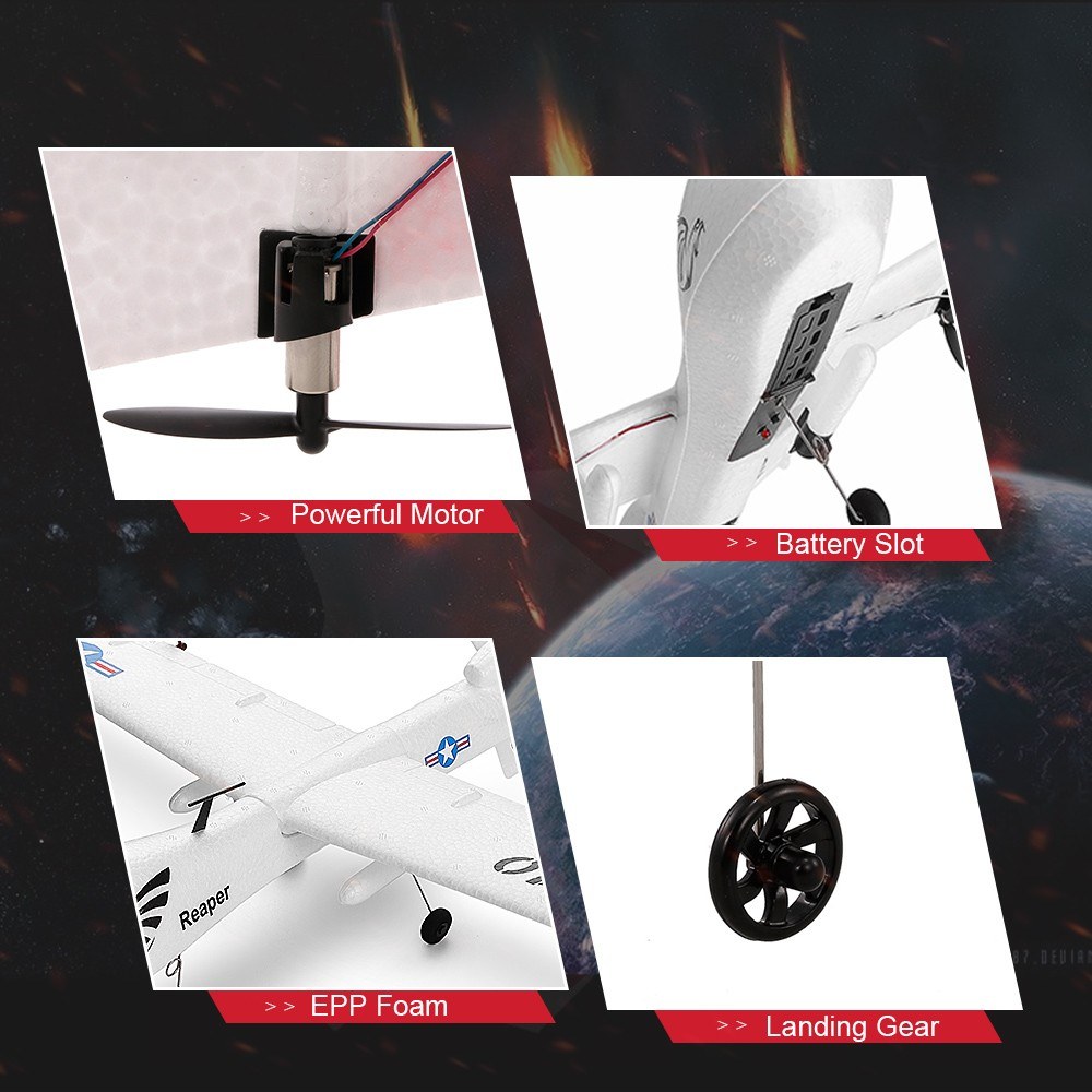 WLtoys XK A110 2.4G 565mm 3CH RC Airplane