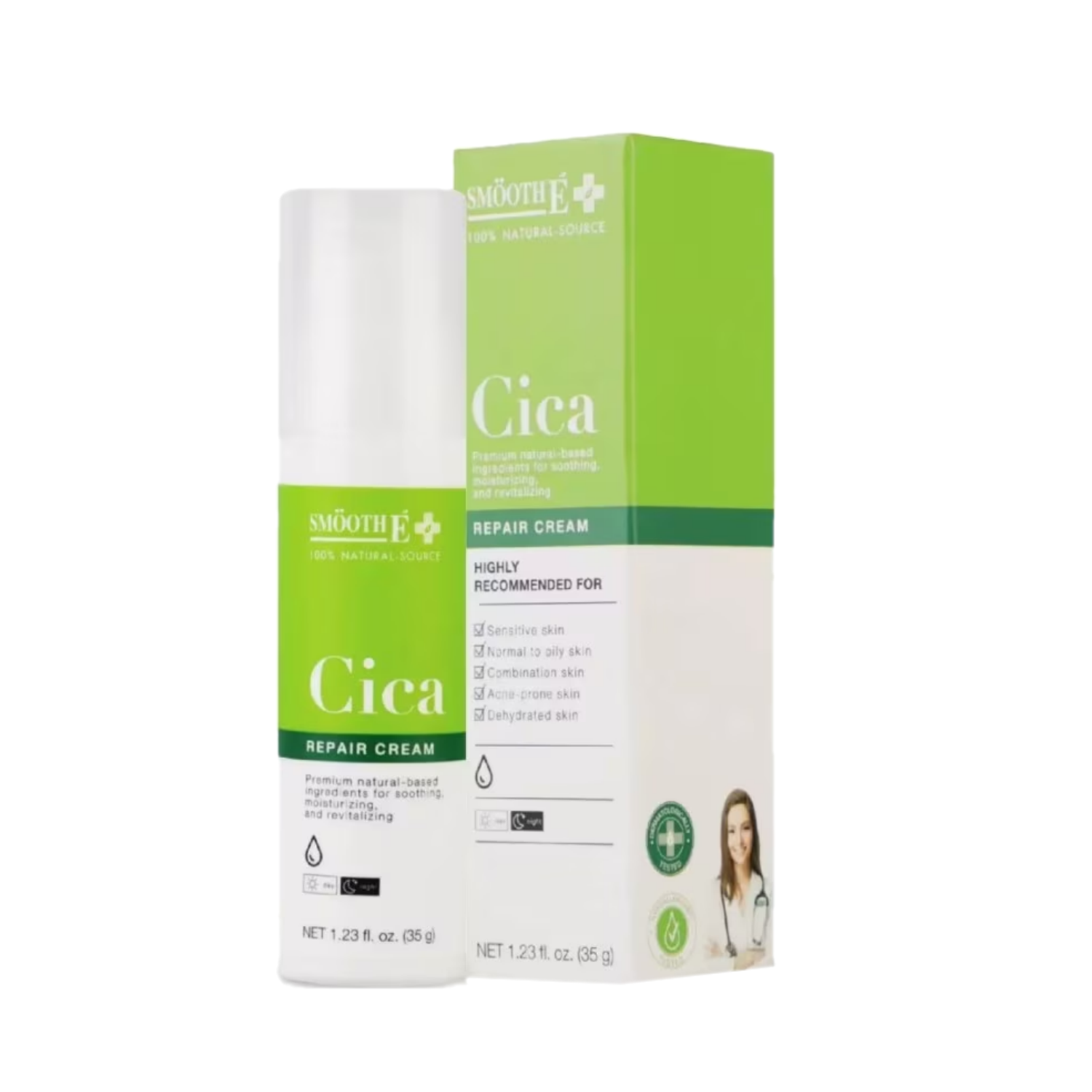 Smooth E Cica repair cream 35 g.
