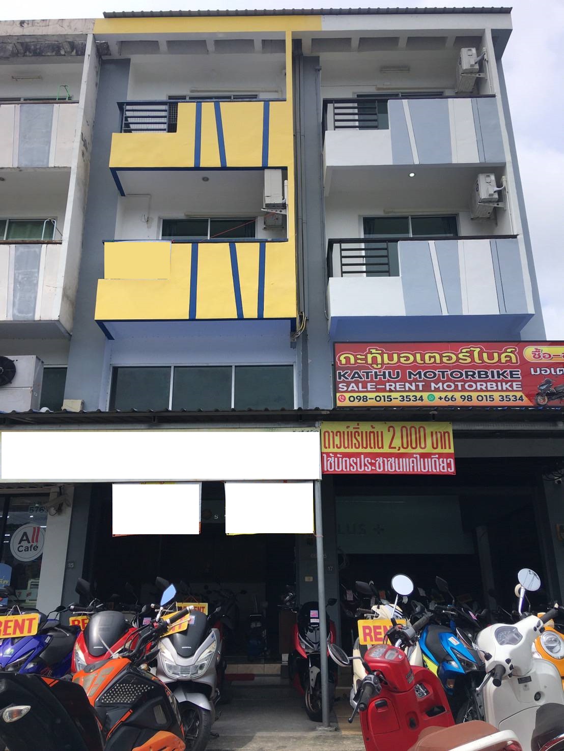 For Rent : Kathu, Aparment near next to 7-11 Kathu, 1 bedroom 1 bathroom