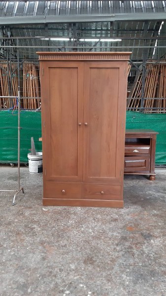 ตู้เสื้อผ้า ตู้เสื้อผ้า รุ่นลอนฟูกโบราณ