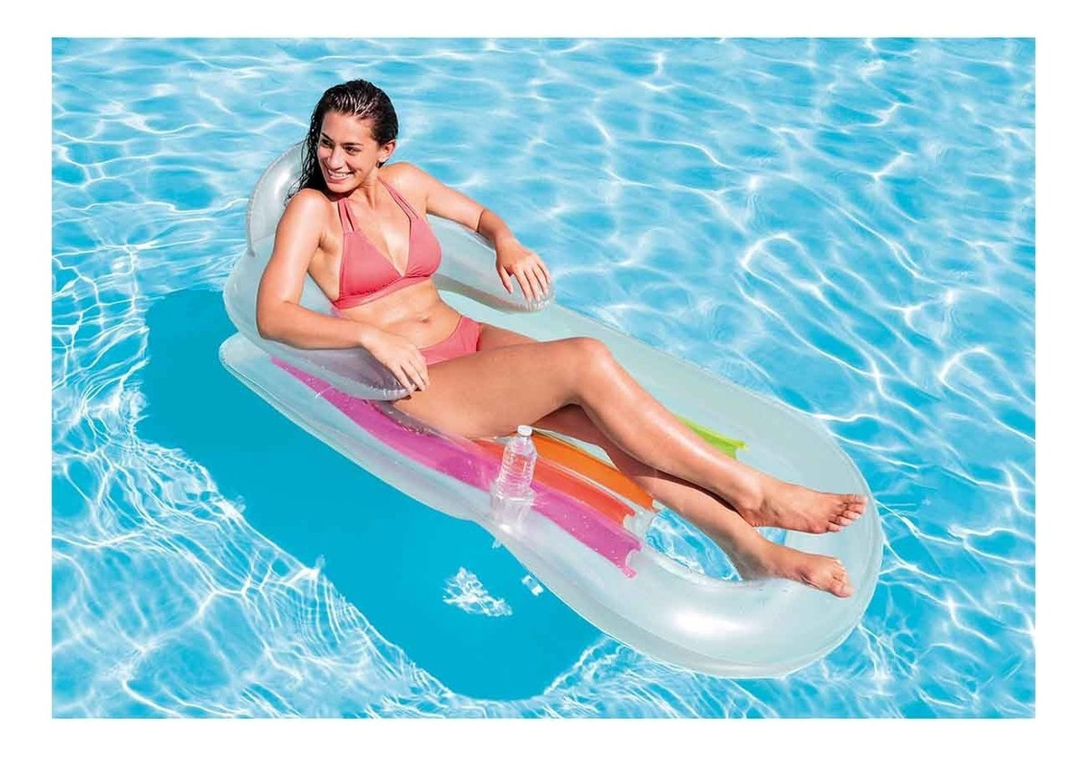 Intex 58802 แพยางโซฟา สายรุ้ง