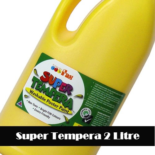 สี FAS Super Tempera 2000 ml (สีโปสเตอร์)