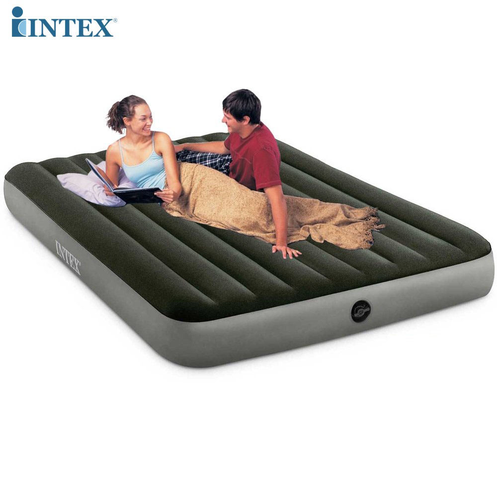 Intex 64109 Dura Beam,เตียงลม สำหรับตั้งแคมป์ที่นอนเป่าลม ขนาด5 ฟุต