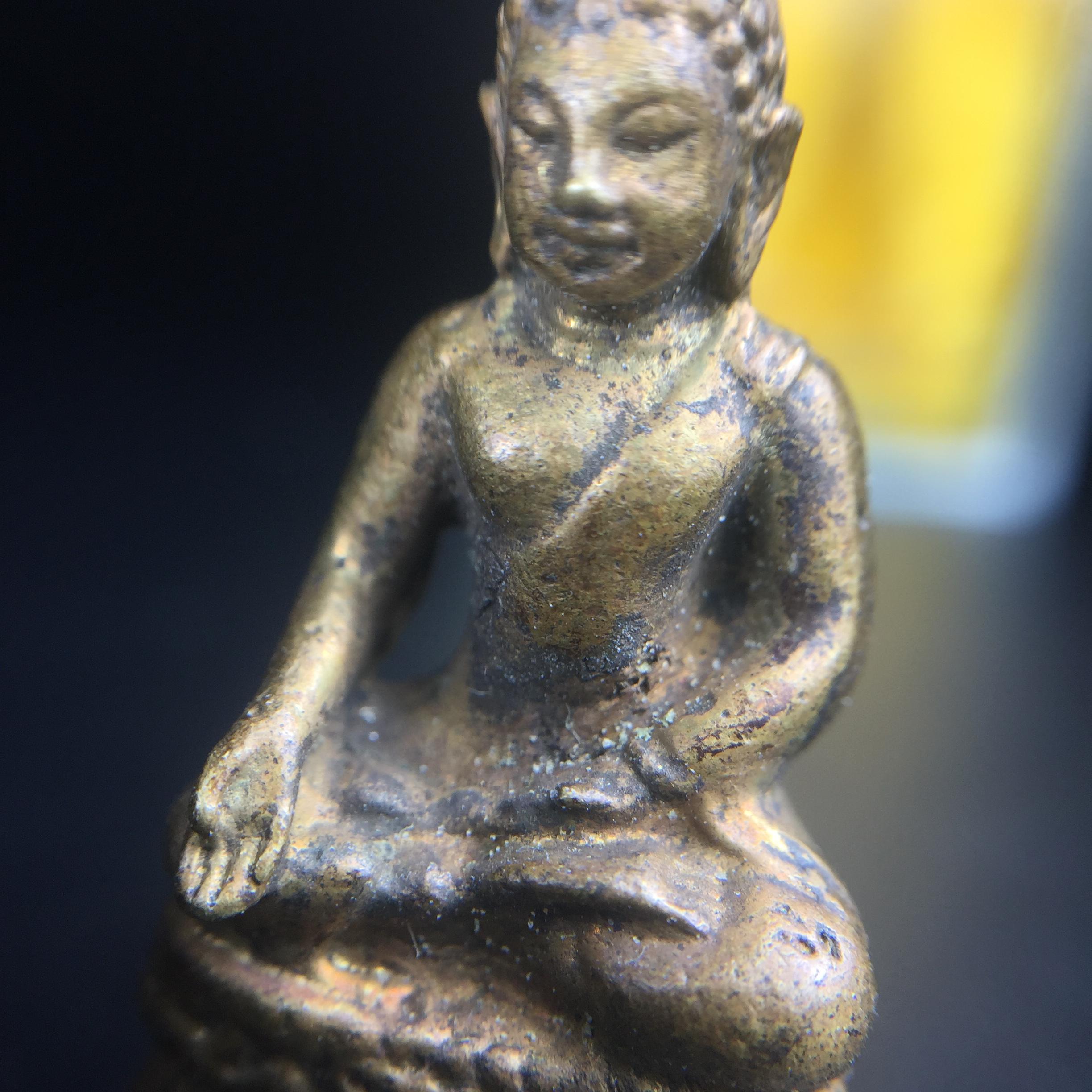 พระกริ่งไพรีพินาศ วัดบวรนิเวศ ปี2530 เนื้อทองผสม ที่ระลึกครบรอบ30ปี ธนาคารทหารไทย (มีส่วนผสมของชนวนเก่าของไพรีพินาศรุ่นแรก)อานุภาพยิ่งใหญ่ กำราบศัตรูพ่ายสิ้น พระไพรีพินาศ