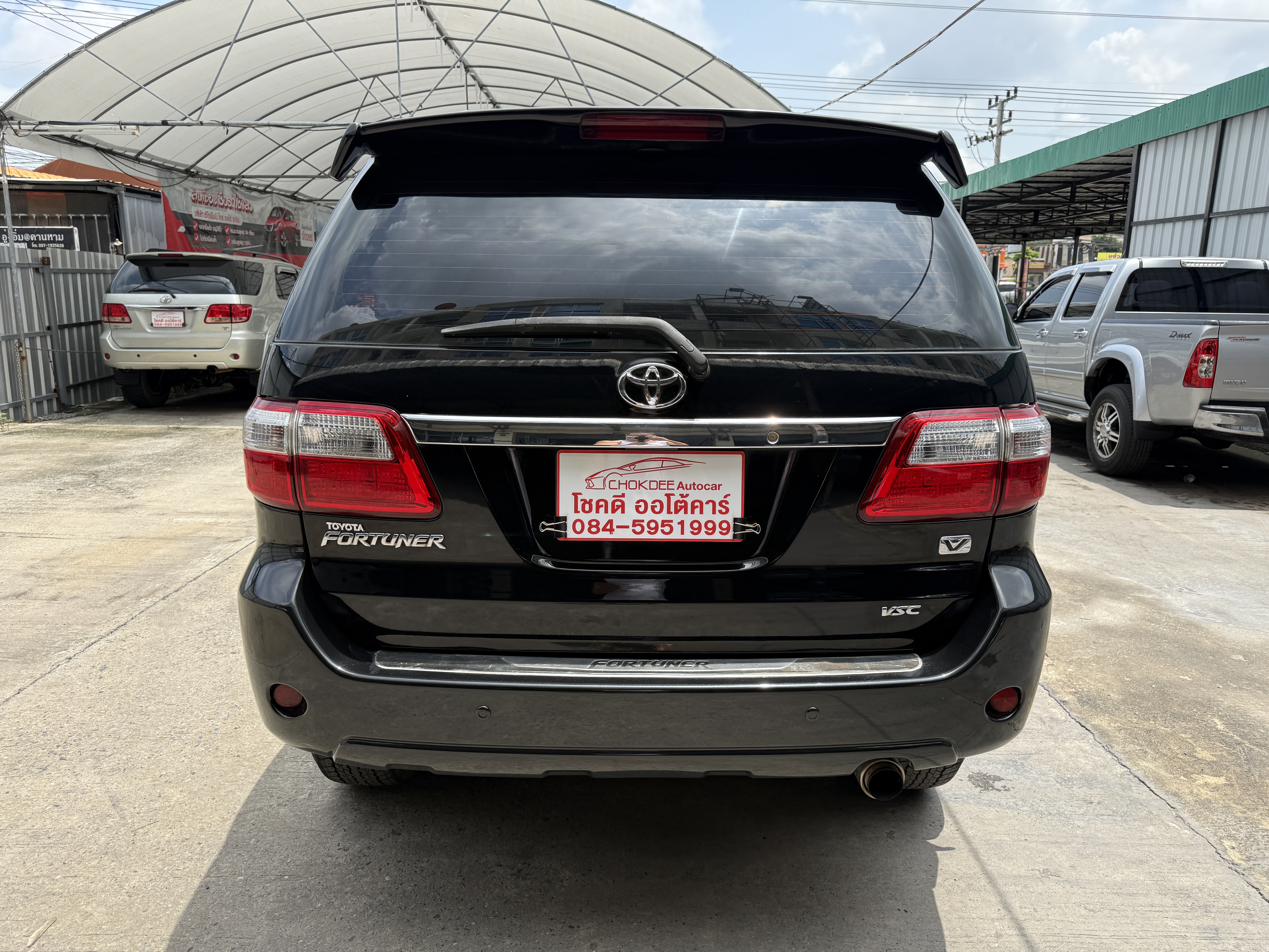 Toyota Fortuner 3.0 V 2WD At 2010 ดำ
