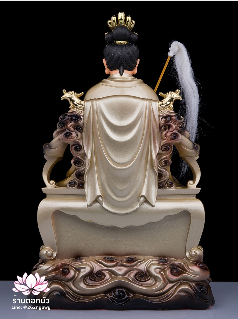 ตี่บ้อเนี่ยเนี้ย ตี่บ้อเหนียวเหนียว พระแม่ธรณีจีน ปางประทับนั่งบัลลังก์หงส์ ขนาด 12/16/19/26 นิ้ว