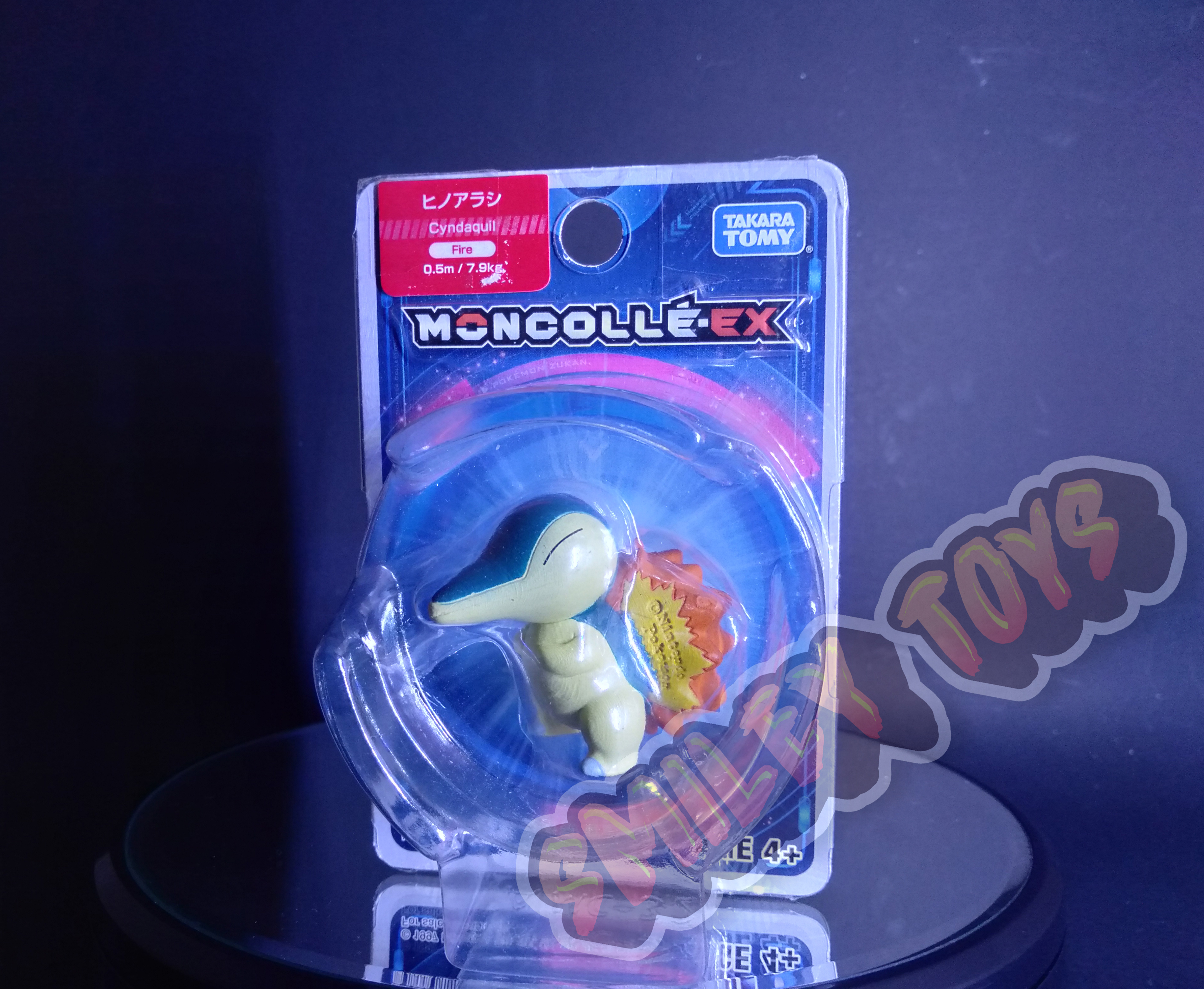 โมเดลโปเกมอน Cyndaquil Moncolle EX Takara Tomy [ ของแท้ 100% ]