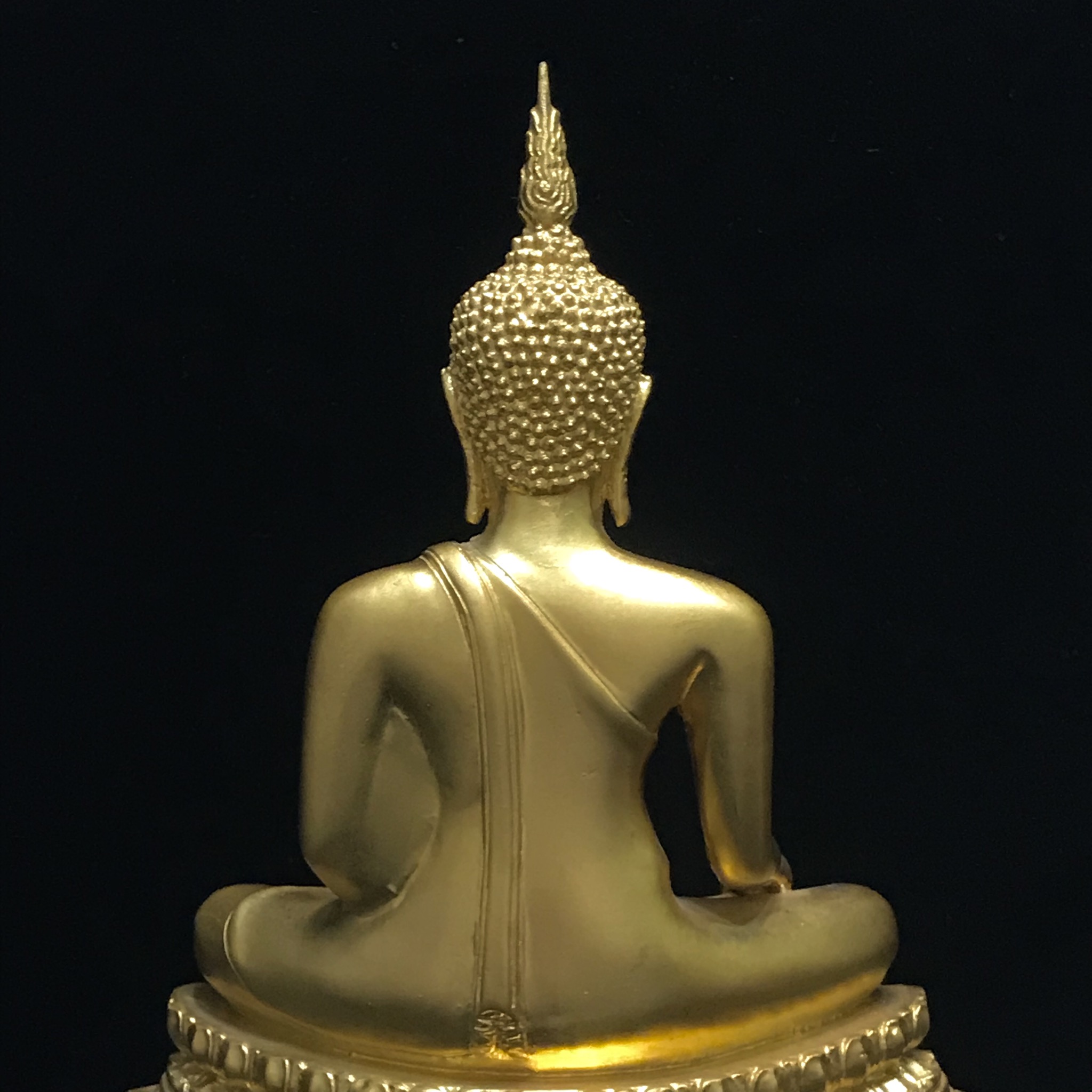 พระบูชาพระพุทธชินสีห์ ภปร. (รุ่น2) หน้าตัก 5นิ้ว ปิดทอง กองทุนฟันเทียมพระราชทาน ในวโรกาสมหามงคล 80 พรรษา ปี 2550 (องค์หมายเลข447)(1ใน1999องค์)หายาก