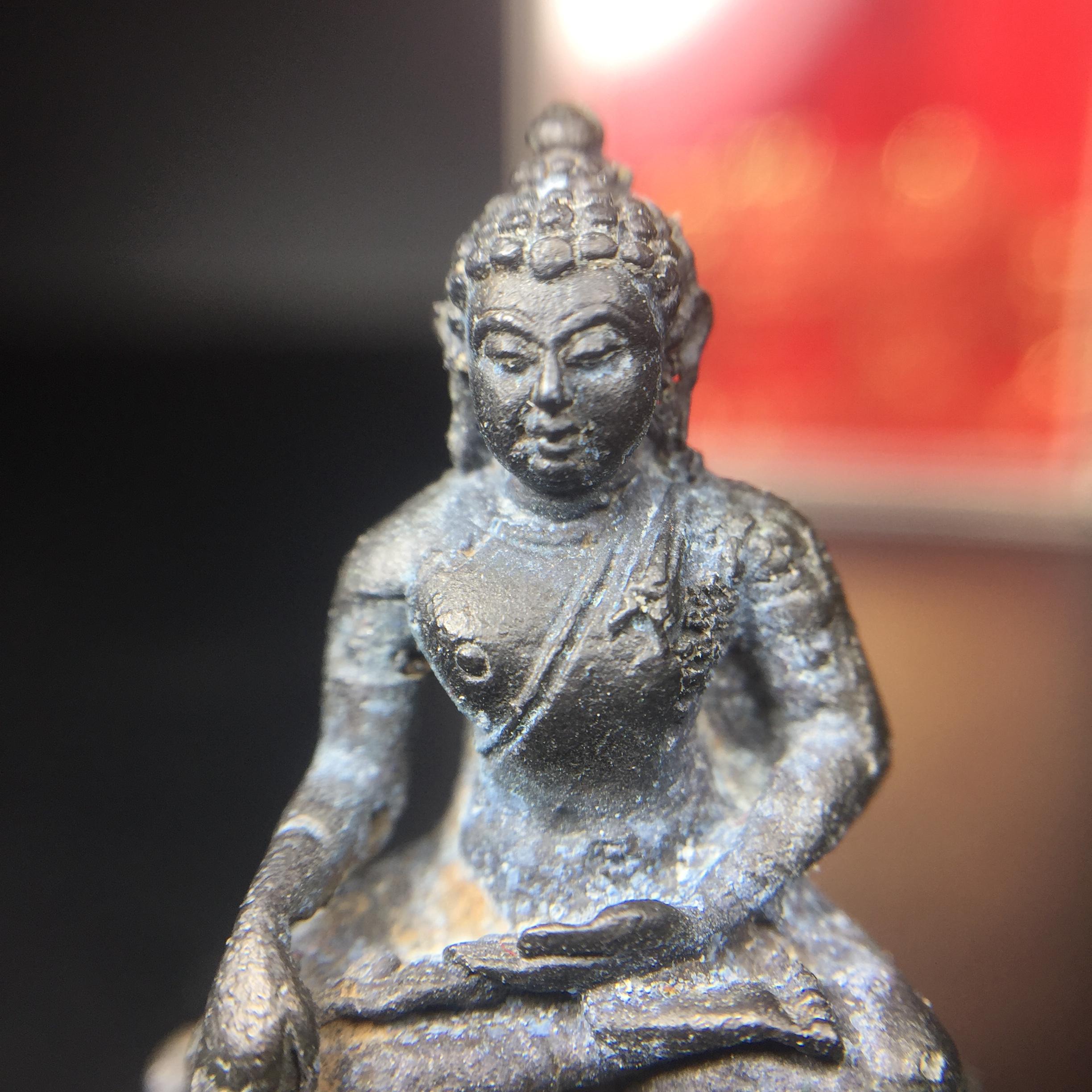 พระกริ่งบุพพาภิมงคล วัดบุพพาราม ปี2519 เนื้อนวโลหะ(***พระดีที่พ่อสร้างและพระราชทานนาม***)(ในหลวง ร.9 เสด็จเททอง)