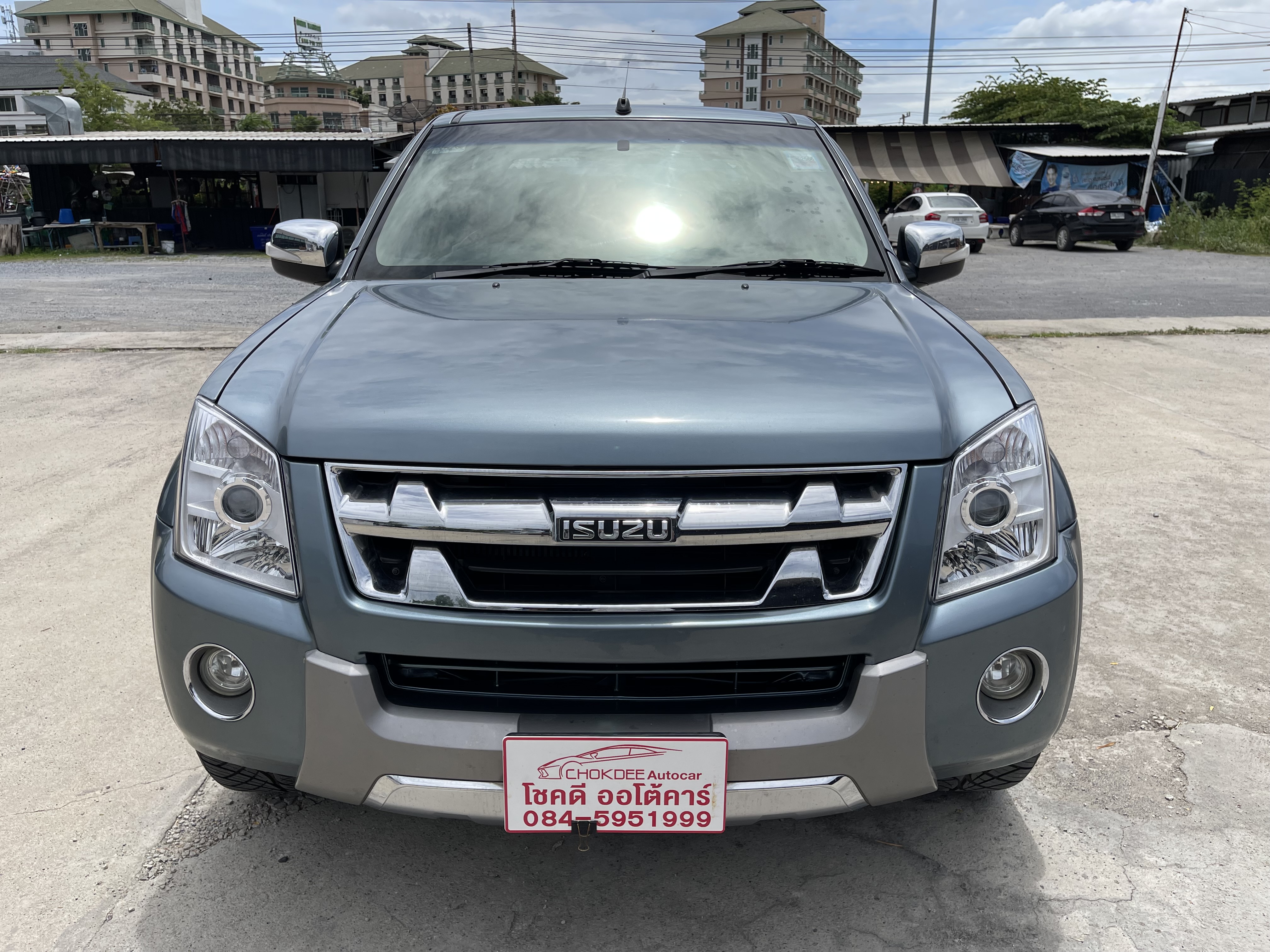 Isuzu Dmax 4ประตู Hilander 2.5 Abs 2010 เทา