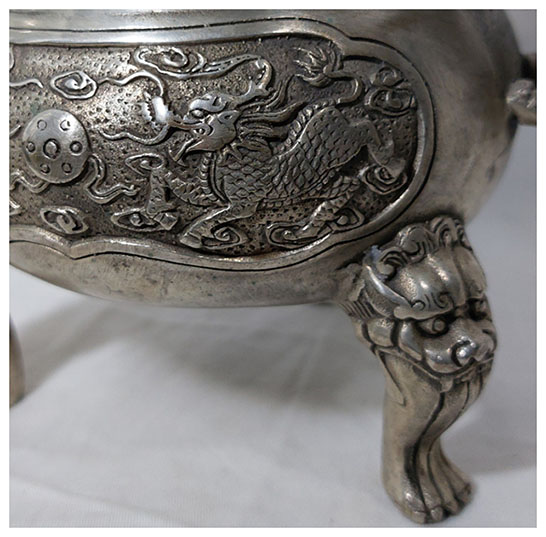 โถ เตาหรือที่ใส่ธูปกำยานสไตล์จีน สูง19.5cm