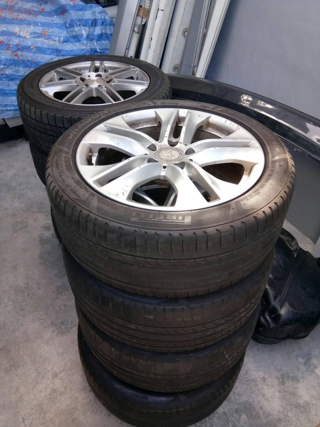 ล้อแม๊กBENZ ขอบ16"W204