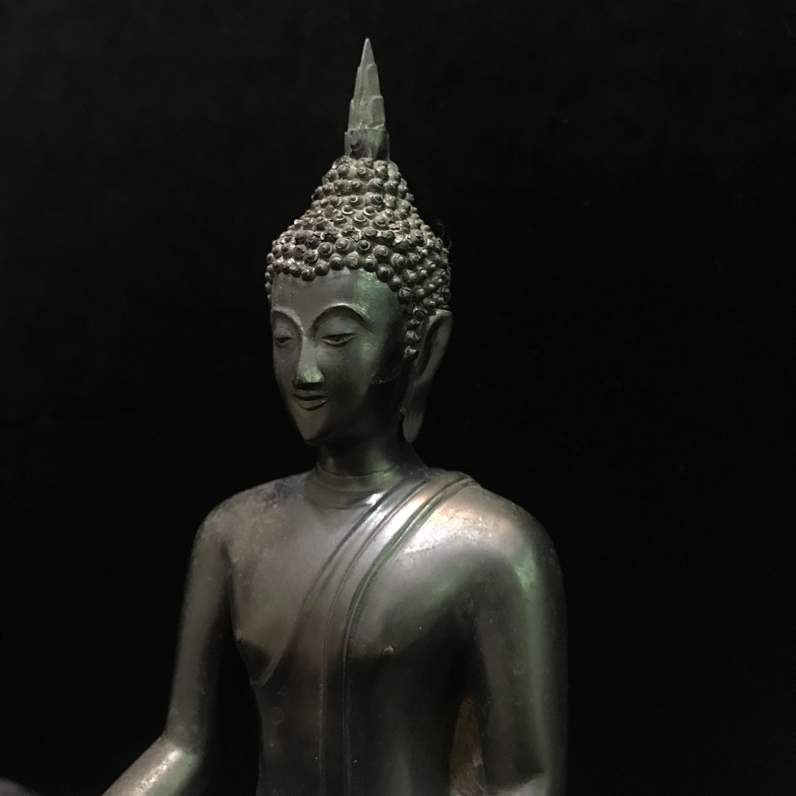 พระพุทธรูปบูช ภปร. วัดบวรนิเวศวิหาร ปี2508 บล็อกหนังไก่ หน้าตัก5นิ้ว(ที่สุดของพระบูชา ภปร วัดบวร)