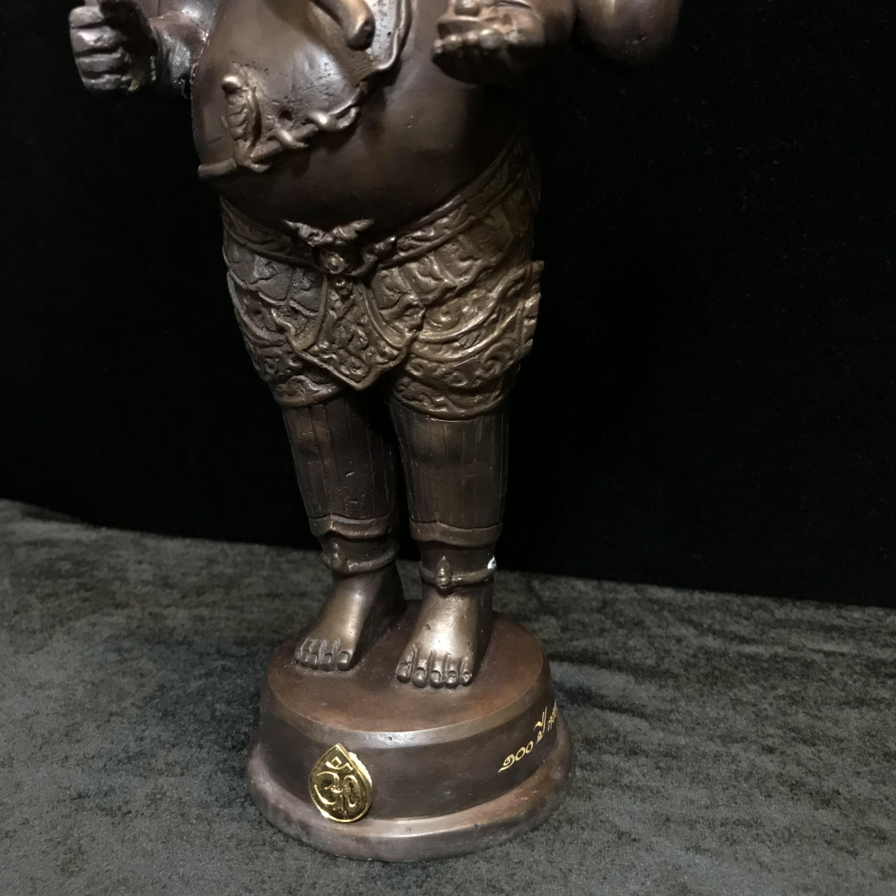 พระพิฆเนศ รุ่นครบรอบ100 ปี กรมศิลปากร ปี2556 ขนาดบูชา ปางประทานพร(องค์ยืน)สูง 10 นิ้วครึ่ง No.3109