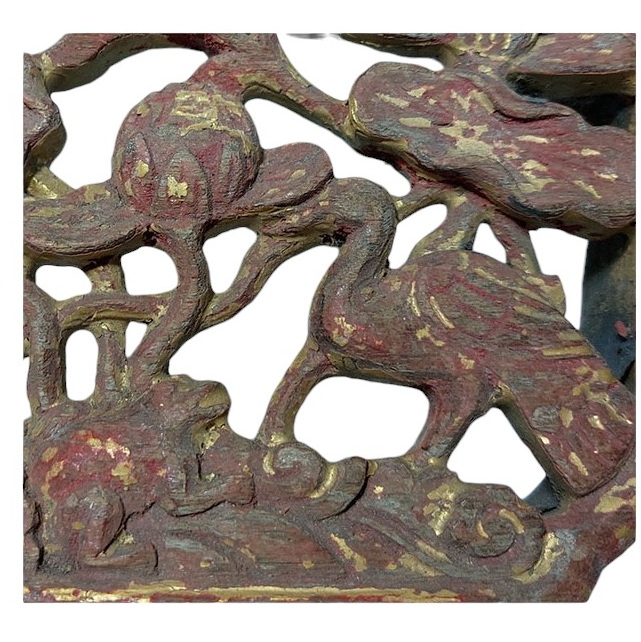 ไม้แกะสลักเก่า ขนาดเล็ก ขายแยก