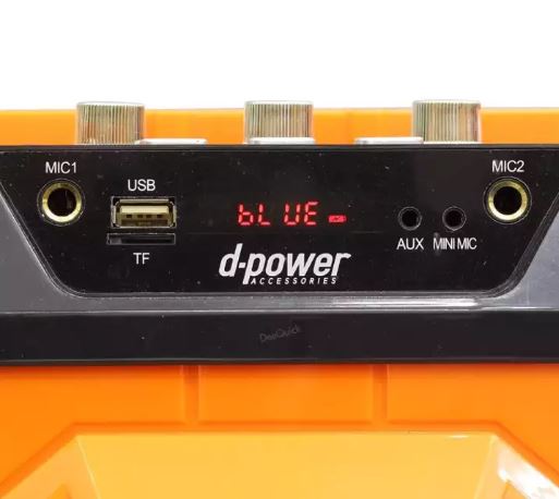 ลำโพง Dpower ลำโพงบูลทูธ Bluetooth FM 40W รุ่น K10W