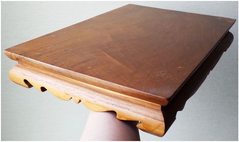 โต๊ะยอด(โต๊ะหมู่บูชา แบบแยกชิ้น) 20x30x4.5cm