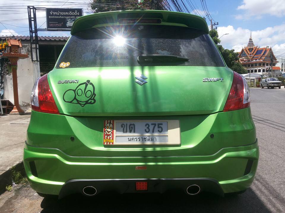 Suzuki Swift 2012 bodykits by Amotriz