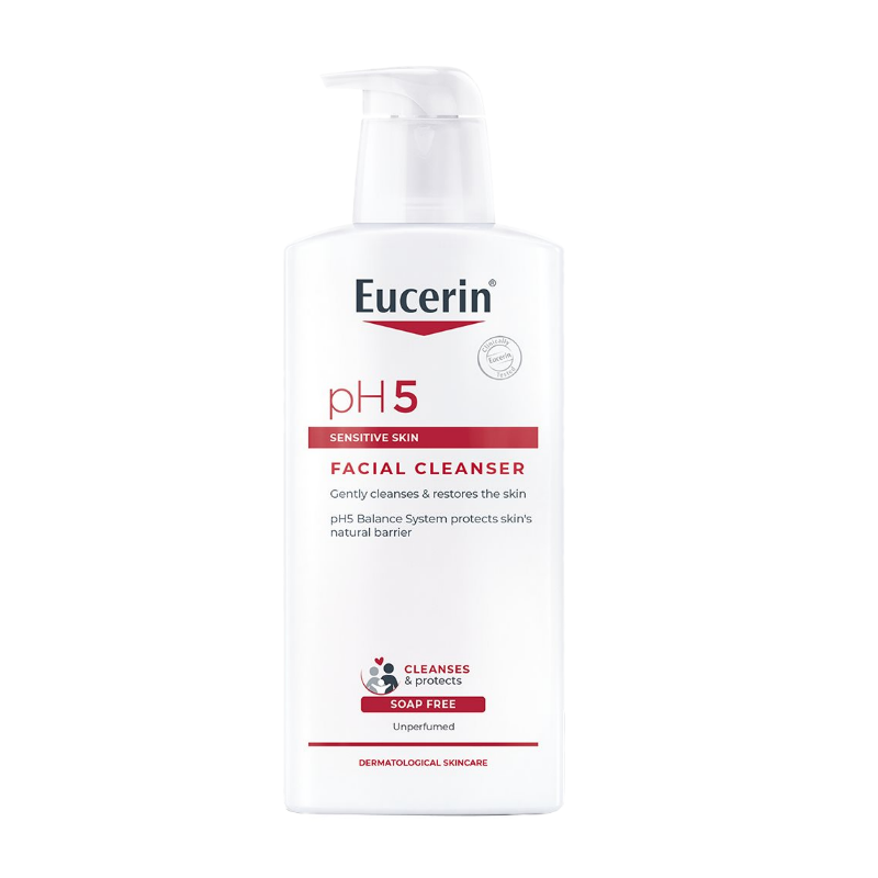 Eucerin pH5 SENSITIVE SKIN FACIAL CLEANSER 400 ml.