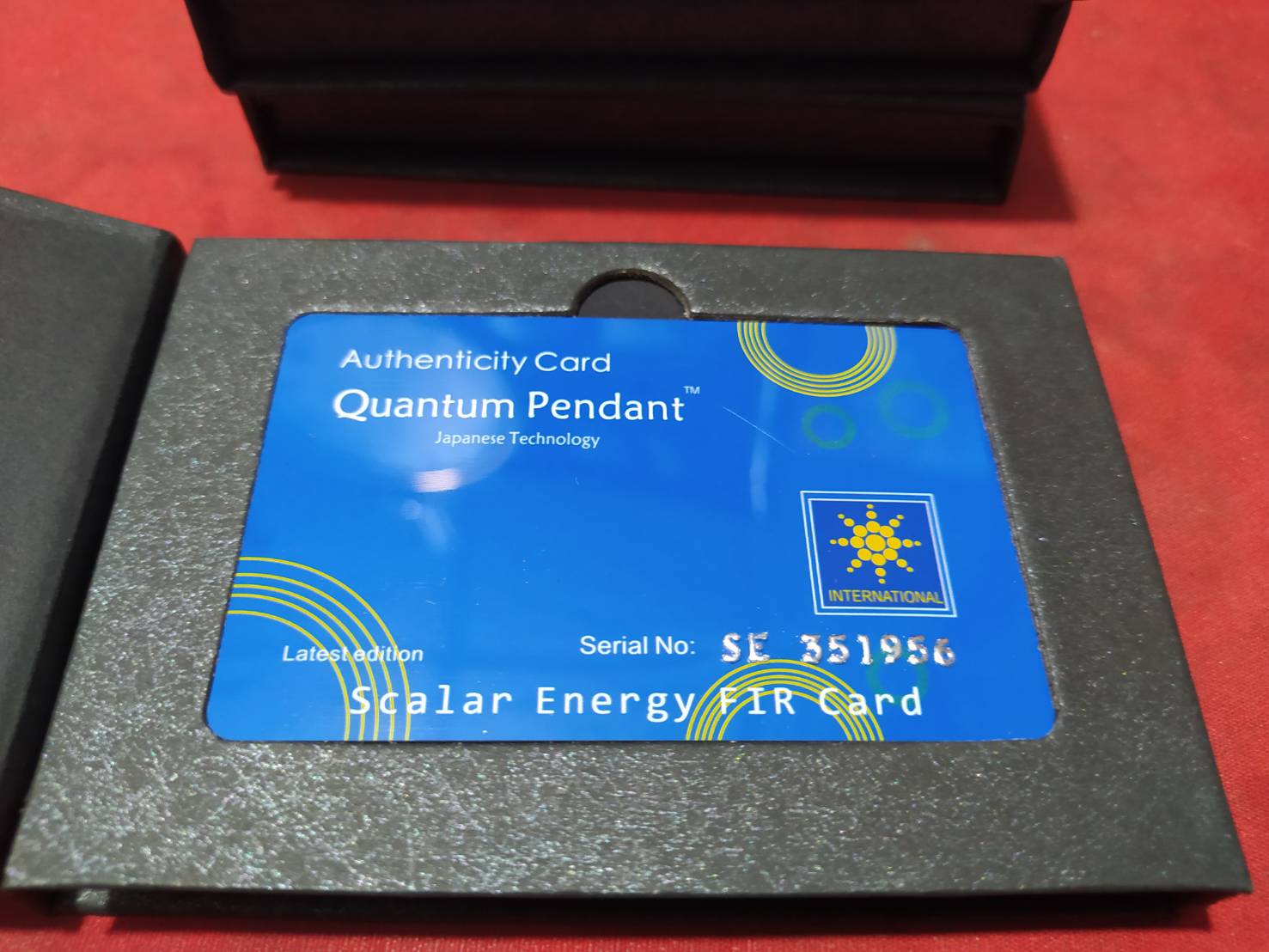 ของแท้ มีใบรับรอง สร้อยคอ จี้ควอนตัม Scalar Ebergy Lafadz Allah จี้บําบัดสุขภาพ ควอนตัมสเกลาร์ EMF ออร์กอนไอออน หินภูเขาไฟ