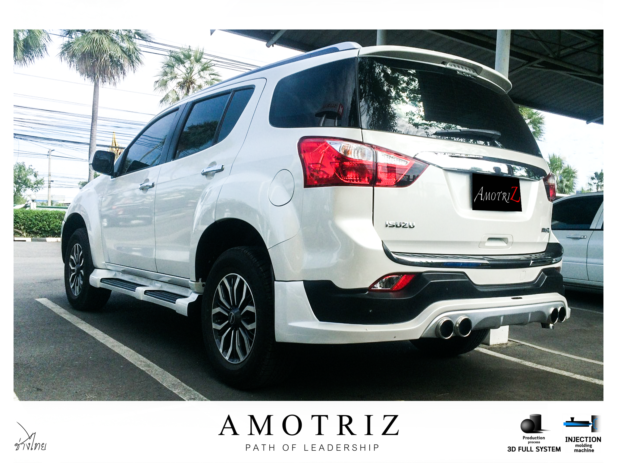 Isuzu MU-X 2014 bodykits G1 by Amotriz