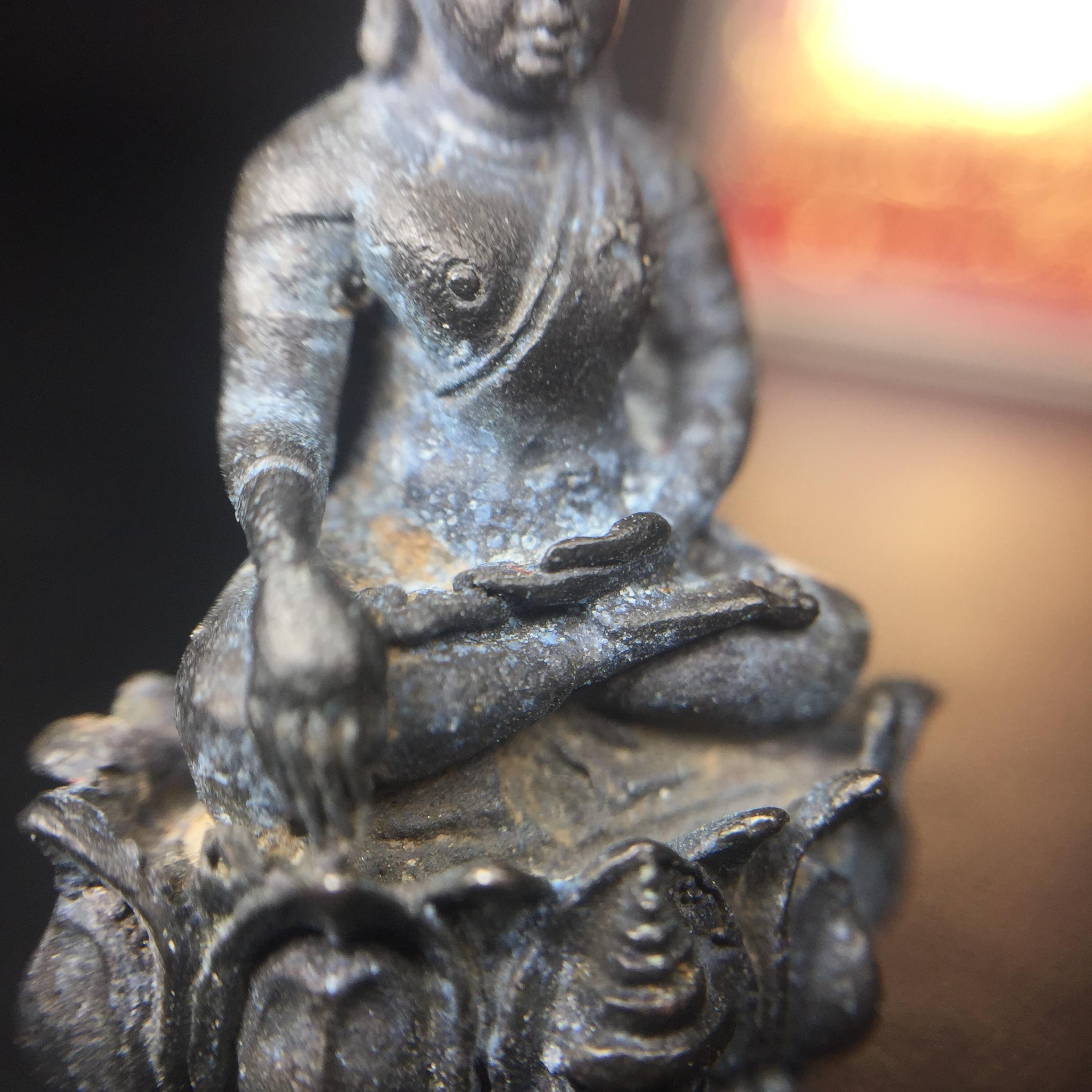 พระกริ่งบุพพาภิมงคล วัดบุพพาราม ปี2519 เนื้อนวโลหะ(***พระดีที่พ่อสร้างและพระราชทานนาม***)(ในหลวง ร.9 เสด็จเททอง)