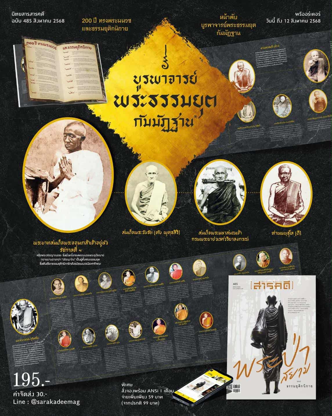 สารคดี ฉบับที่ 485 : พระป่าสยาม