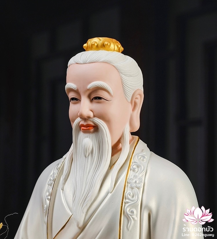 ไท้แปะกิมแช้ ไท้ไป่จินซิน เทพเจ้าแห่งดาวศุกร์ ขนาด 12/16 นิ้ว