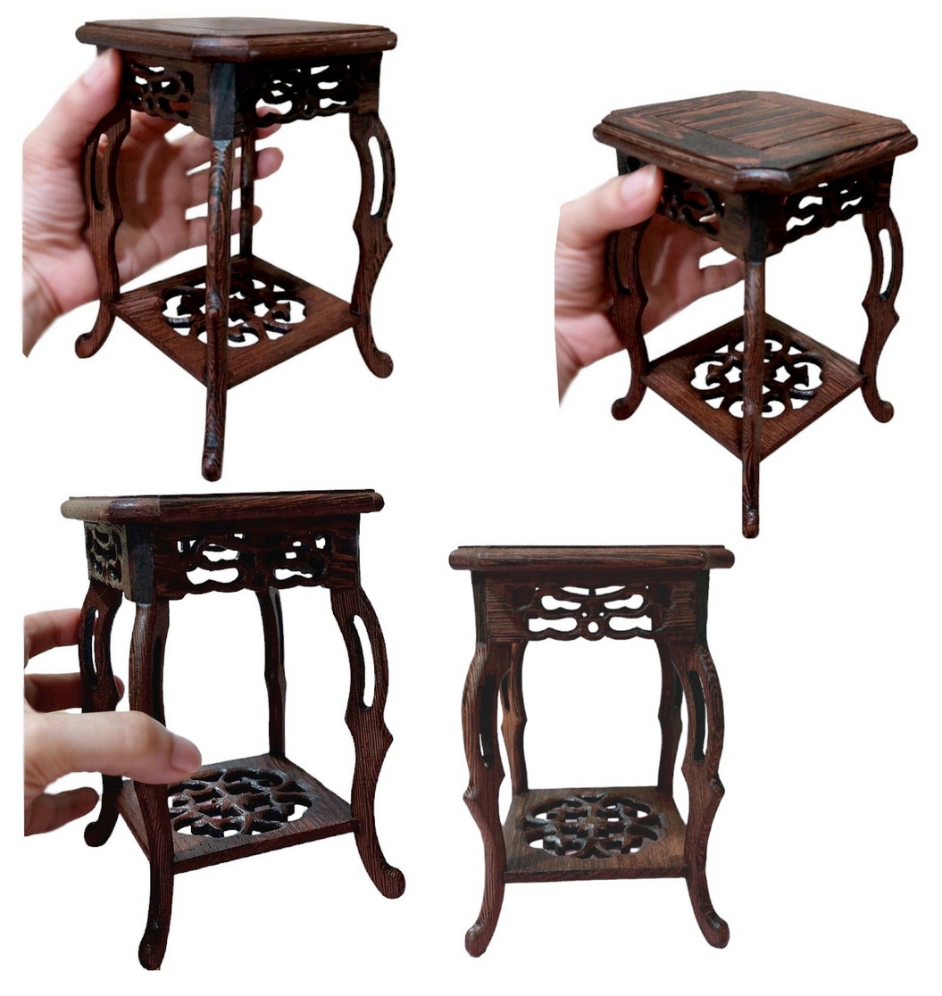 กี๋หรือโต๊ะเล็กๆ สไตล์จีน ท๊อป9cm ตัวละ