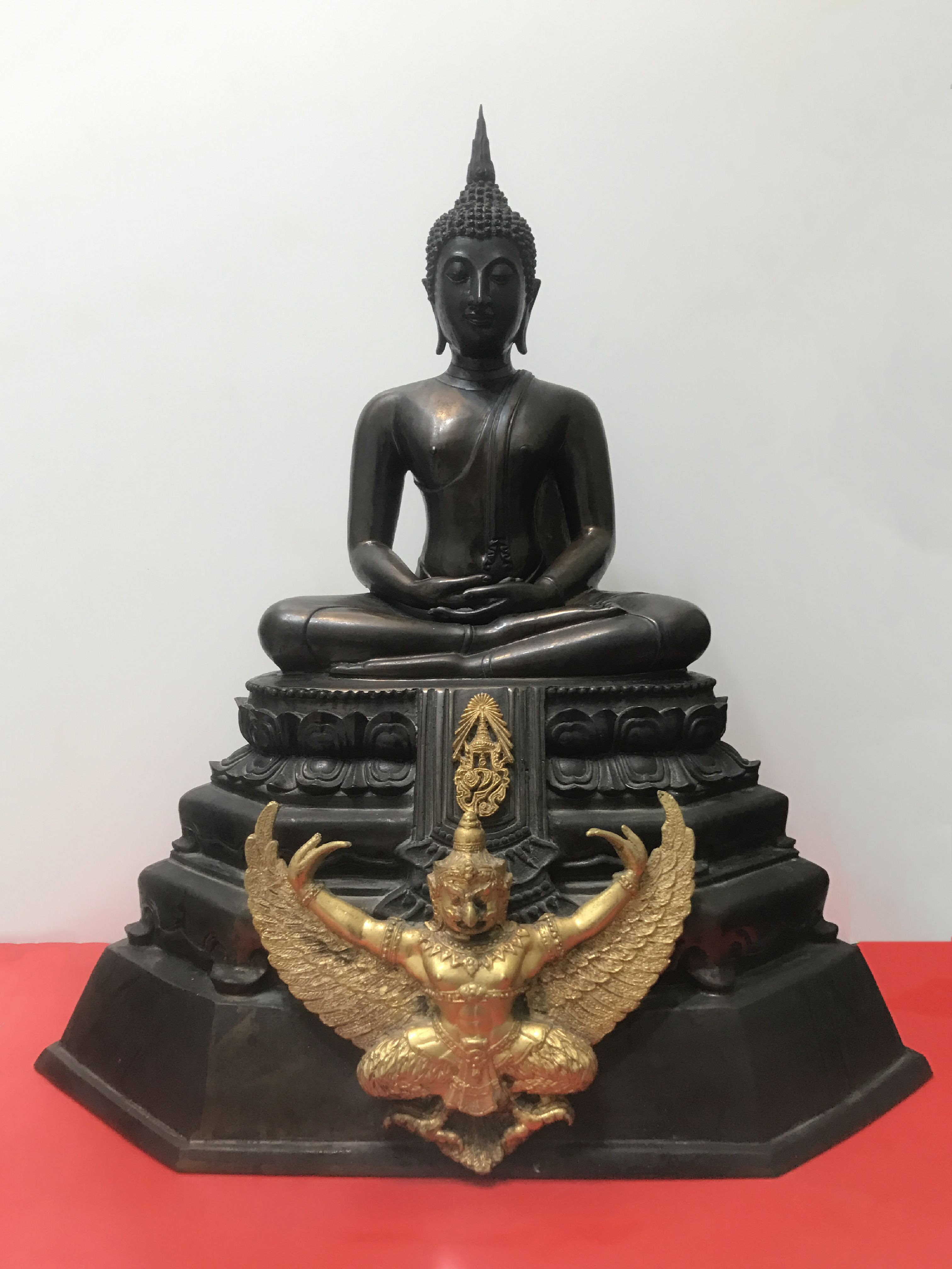 พระบูชา ภปร. วัดทุ่งสีกัน ในหลวงทรงเสด็จเททอง หน้าตัก 9 นิ้ว ปี2525