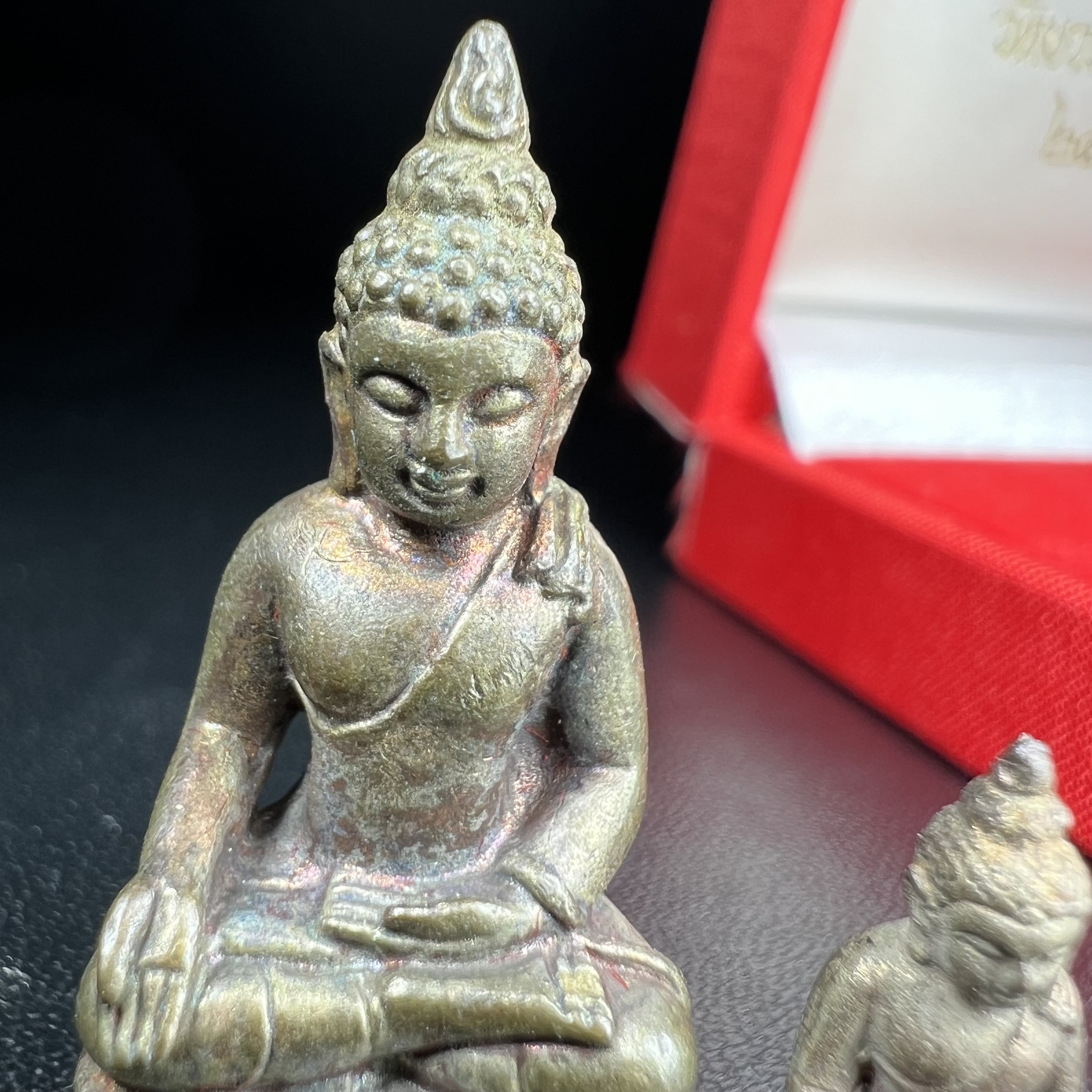 พระกริ่ง-พระชัยวัฒน์ ไพรีพินาศ วัดบวรนิเวศวิหาร ปี 2544 เนื้อสัมฤทธิ์ พิธีดีเยี่ยม สมเด็จพระญาณสังวร พระสังฆราช เสด็จจุดเทียนชัยและทรงอธิษฐานจิตด้วยพระองค์เอง(พิธีใหญ่นิยม)(1ใน9989องค์)