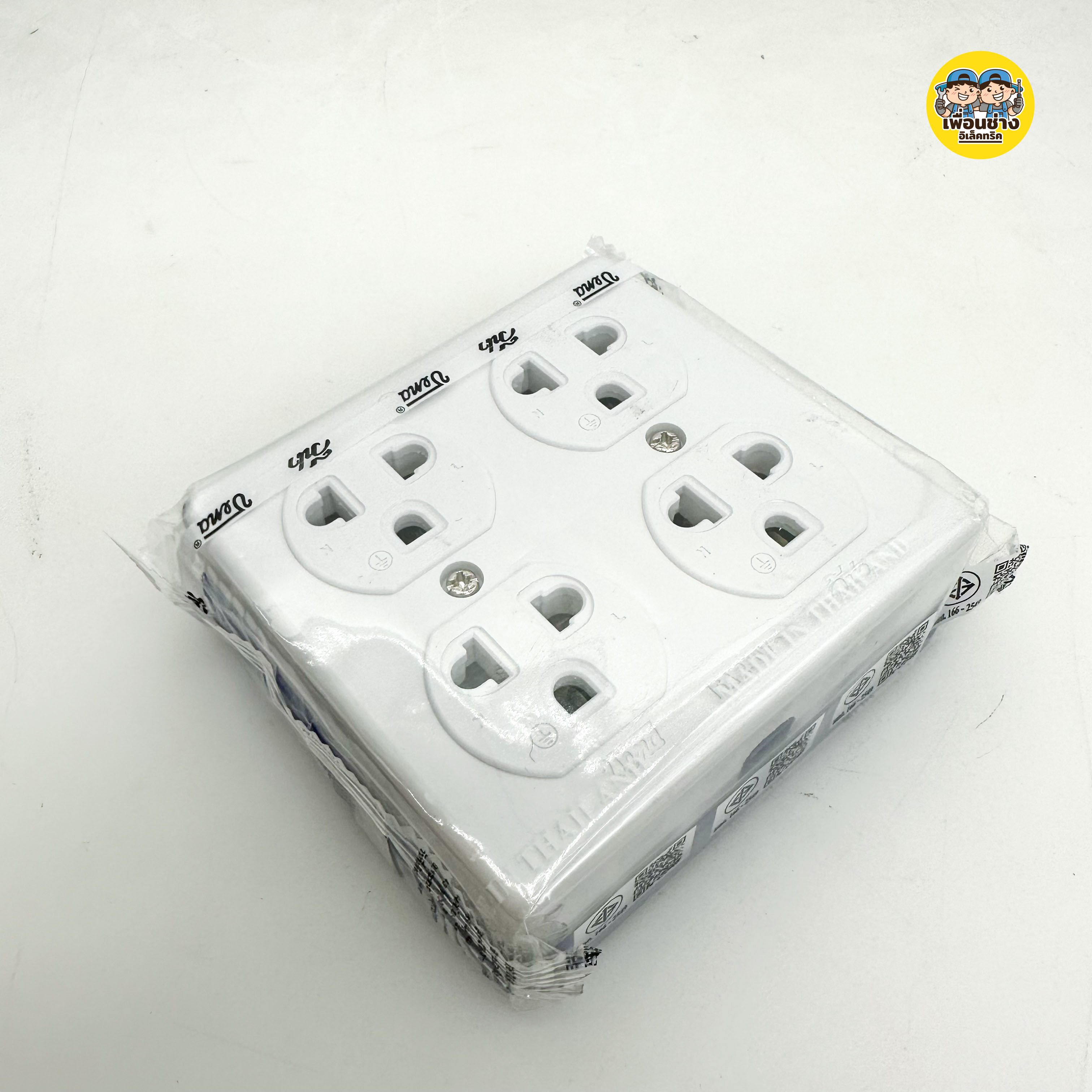 VENA วีน่า เต้ารับลอย GR1633 GR1634 3ที่ 4ที่ มีกราวด์ ปลั๊กลอย ปลั๊กสามตา ปลั๊ก เต้ารับ ปลั๊กไฟ ปลั๊กวีน่า