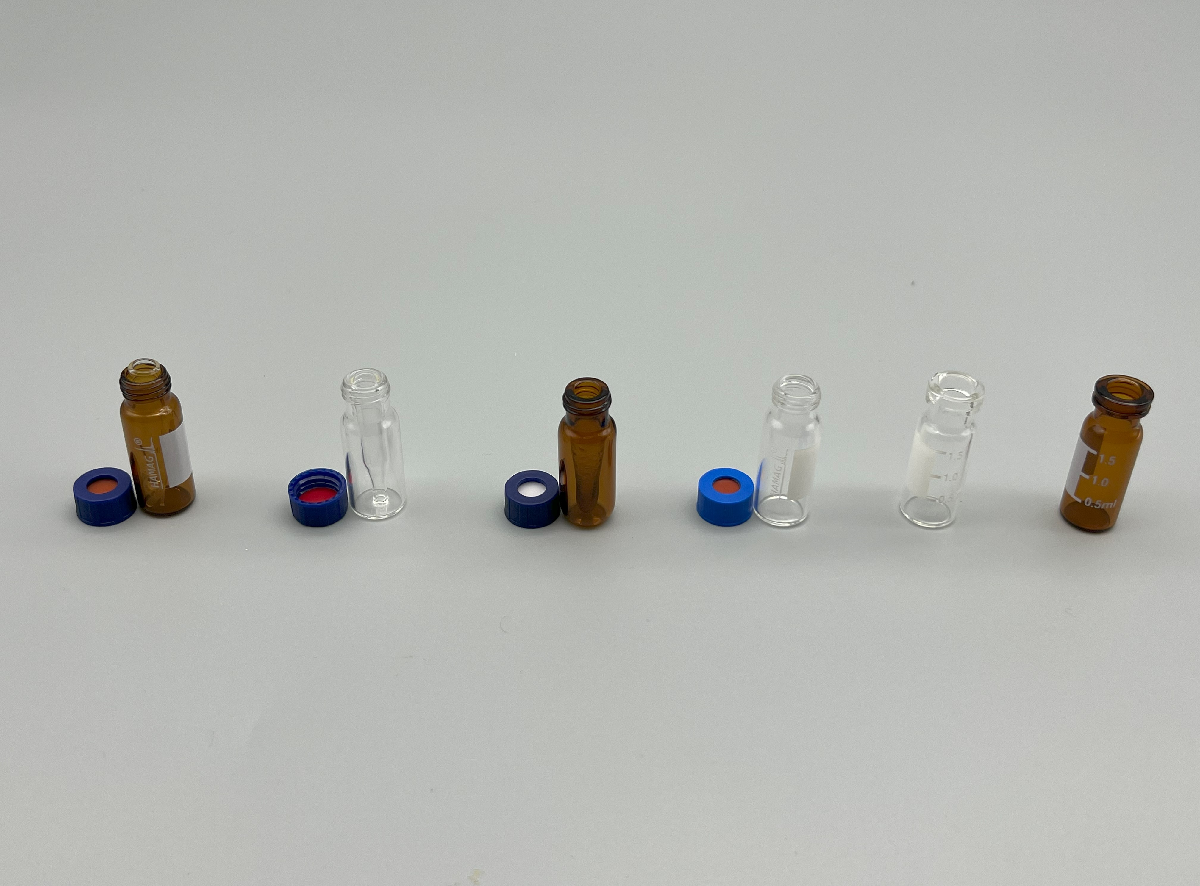 ขวด Vial Glass ขวดแก้ว Autosample สำหรับเครื่อง HPLC