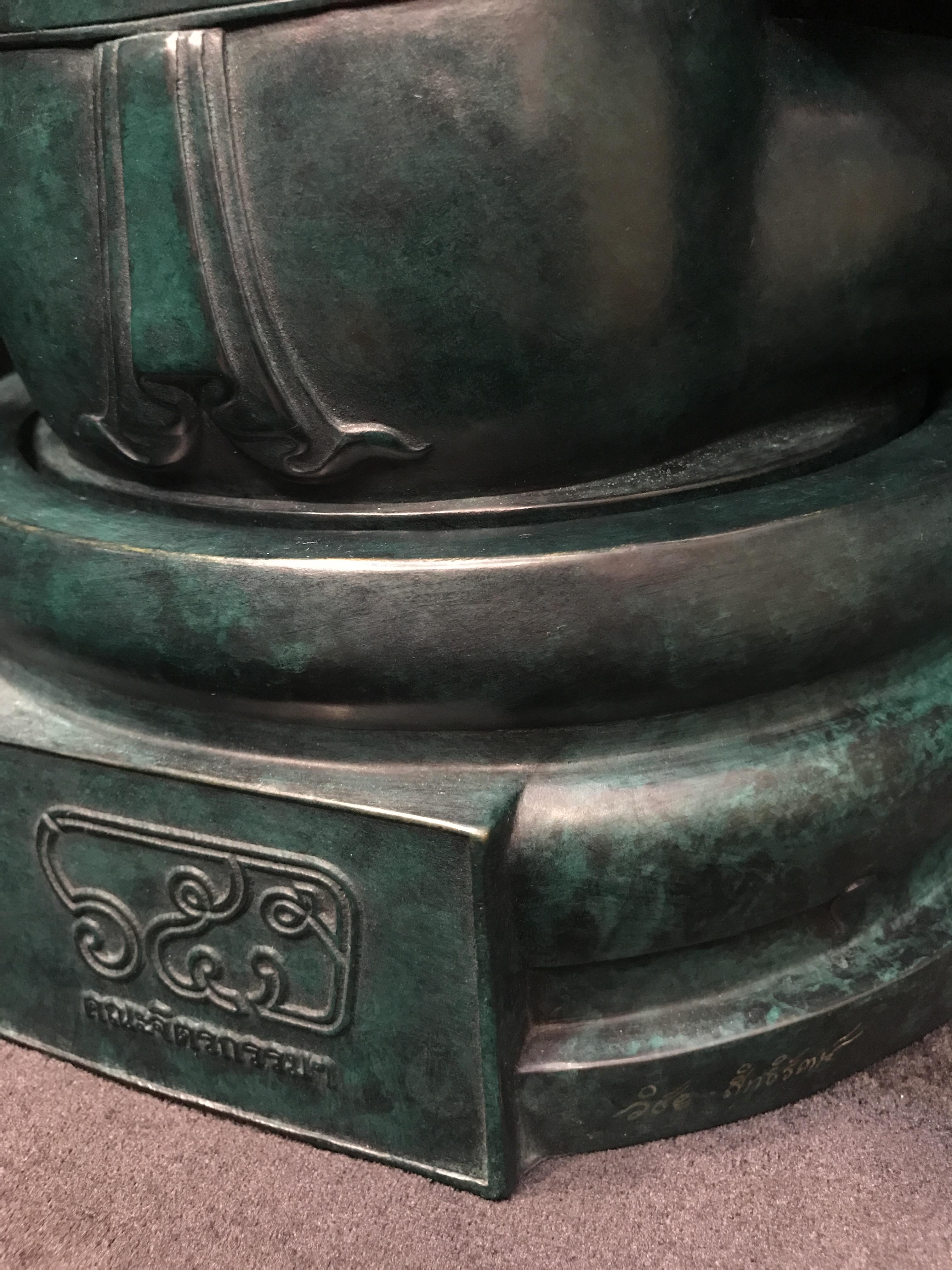 พระพิฆเนศวร์ 65 ปี คณะจิตรกรรม มหาวิทยาลัยศิลปากร ปี2551 ลอยองค์เนื้อสำริดขนาดหน้าตัก 9 นิ้ว